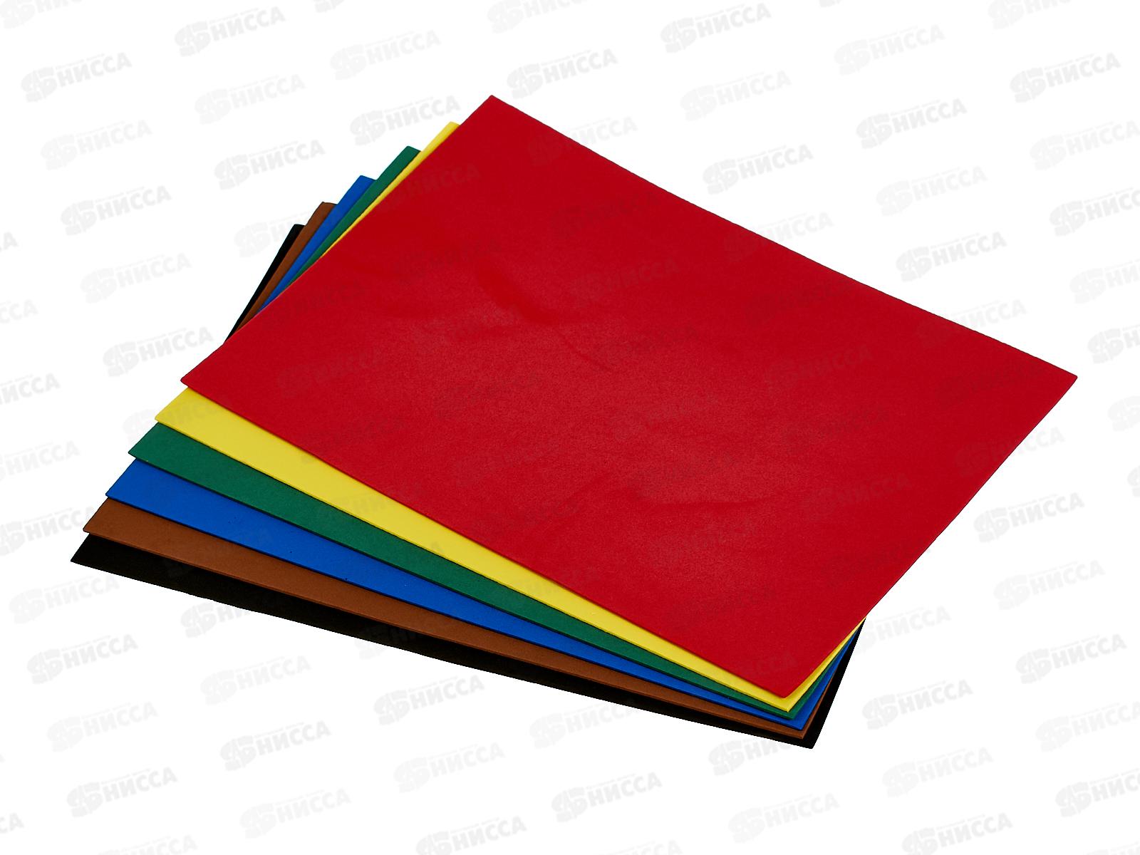 Фоамиран АЛЬТ базовые цвета 6л/6цв, 11-406-160 *20