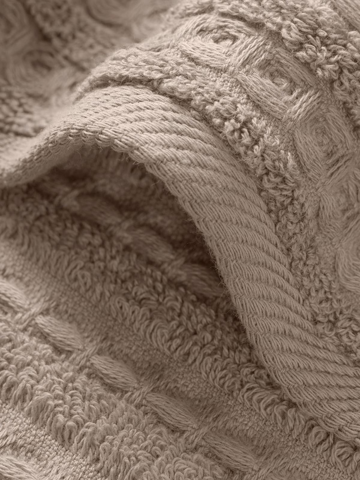 Полотенце 50*90 MX43 Verossa Pigue texture Кофе