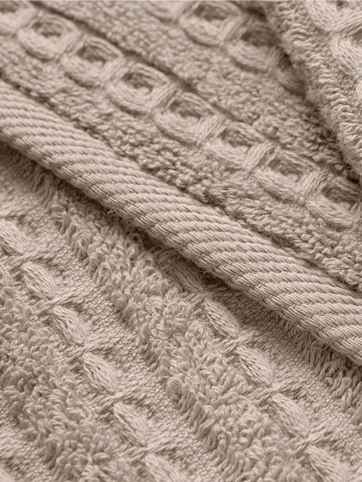 Полотенце 50*90 MX43 Verossa Pigue texture Кофе