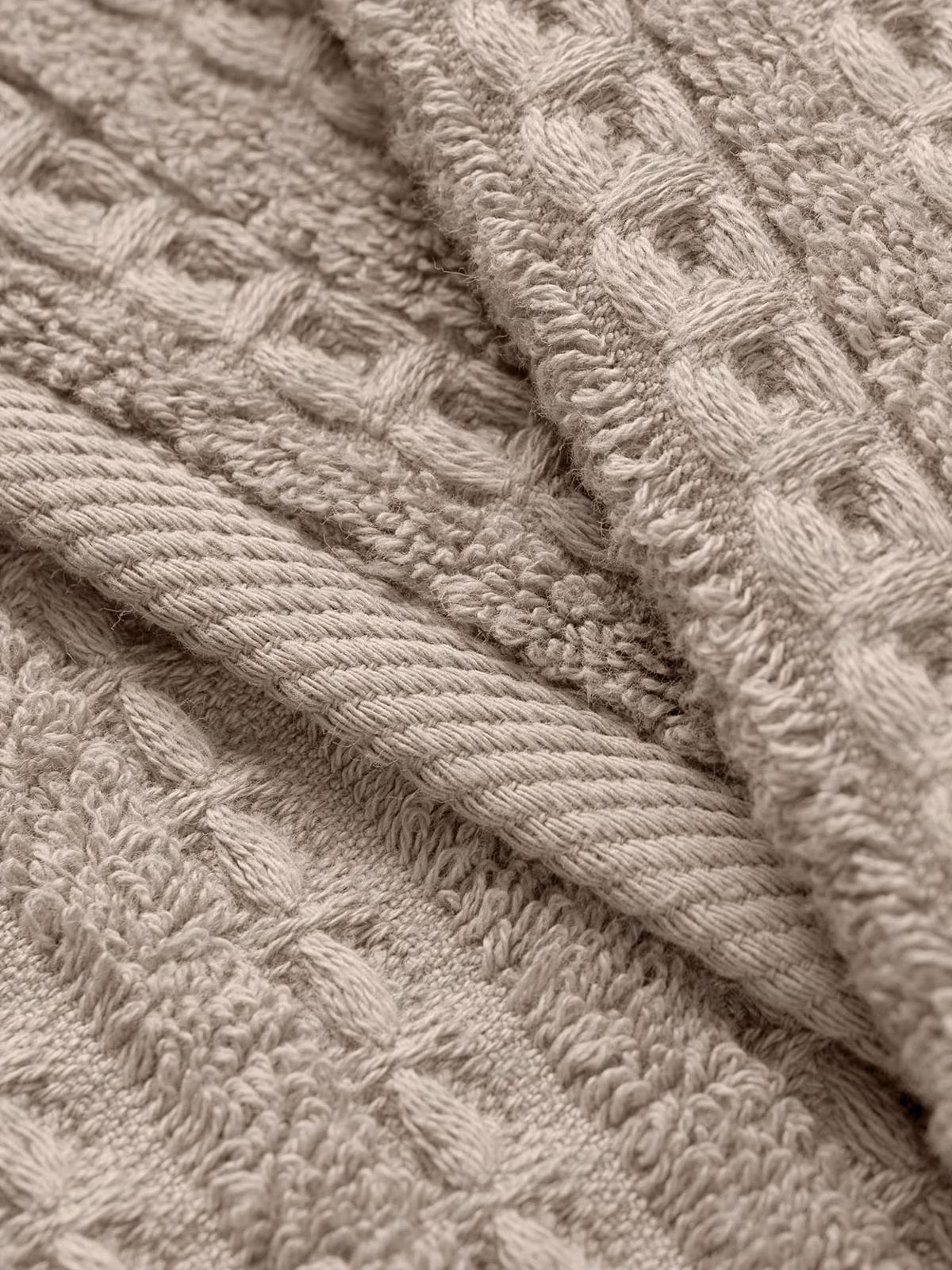 Полотенце 70*140 MX43 Verossa Pigue texture Кофе