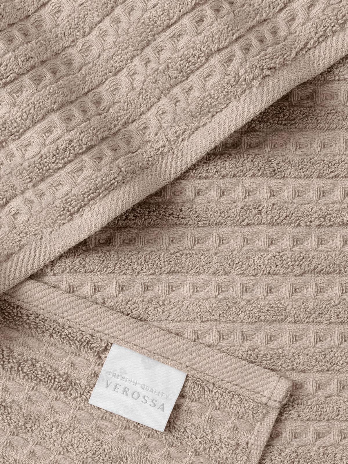 Полотенце 70*140 MX43 Verossa Pigue texture Кофе