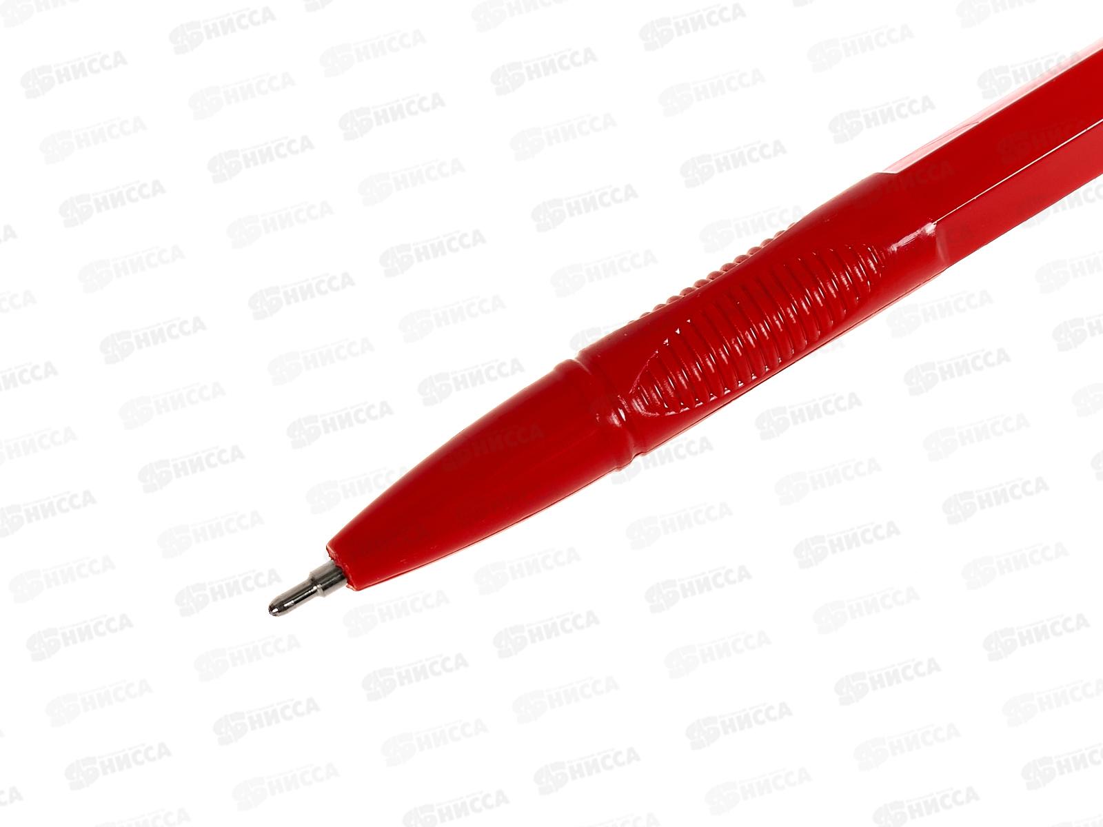 Ручка мас. MAZARI Ultra красная, игла, цв.корп., M-5711-72 *50