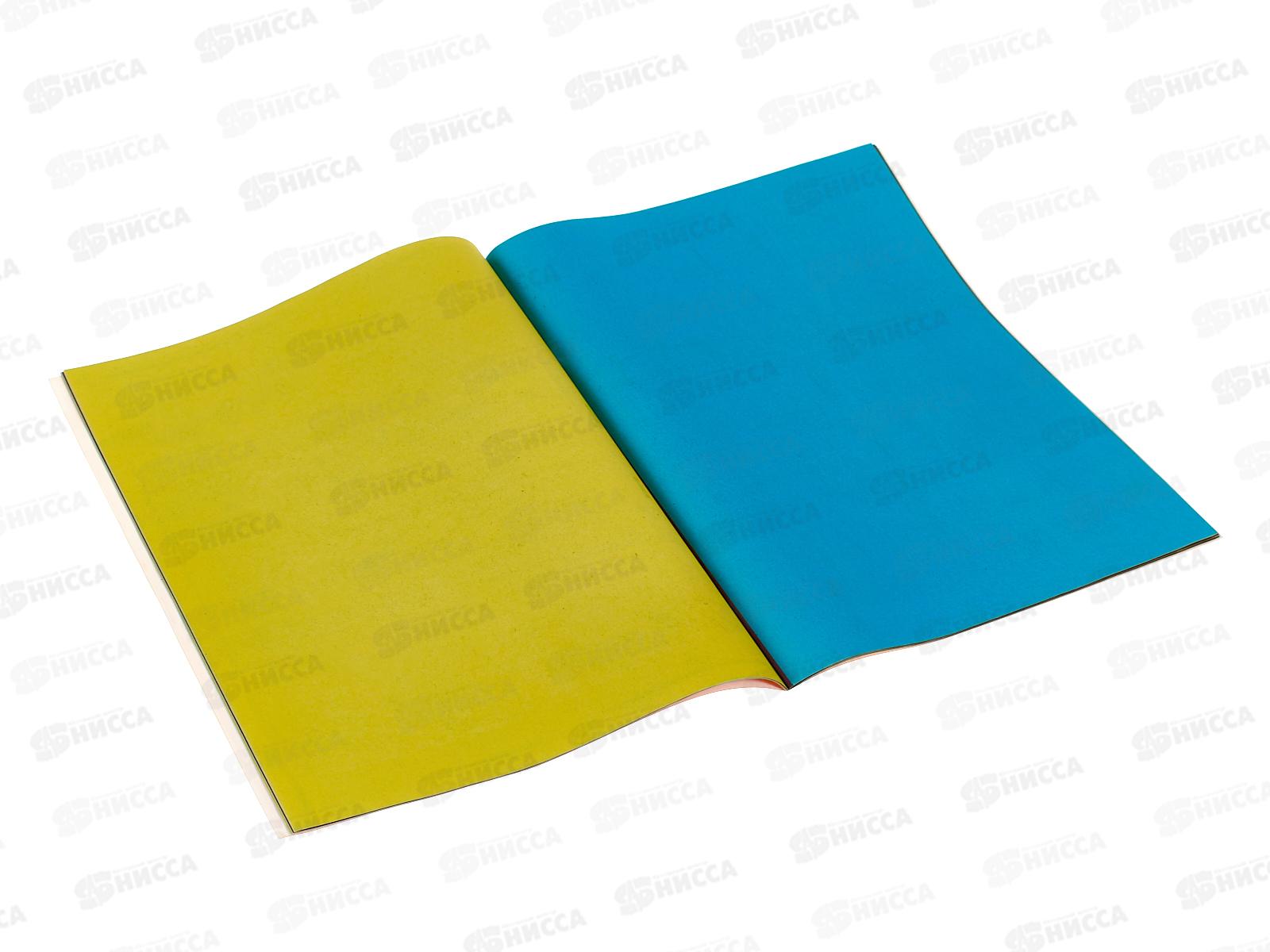 Цветная бум.16л 8цв SILWERHOF одност.А4 Монстрики  1835509