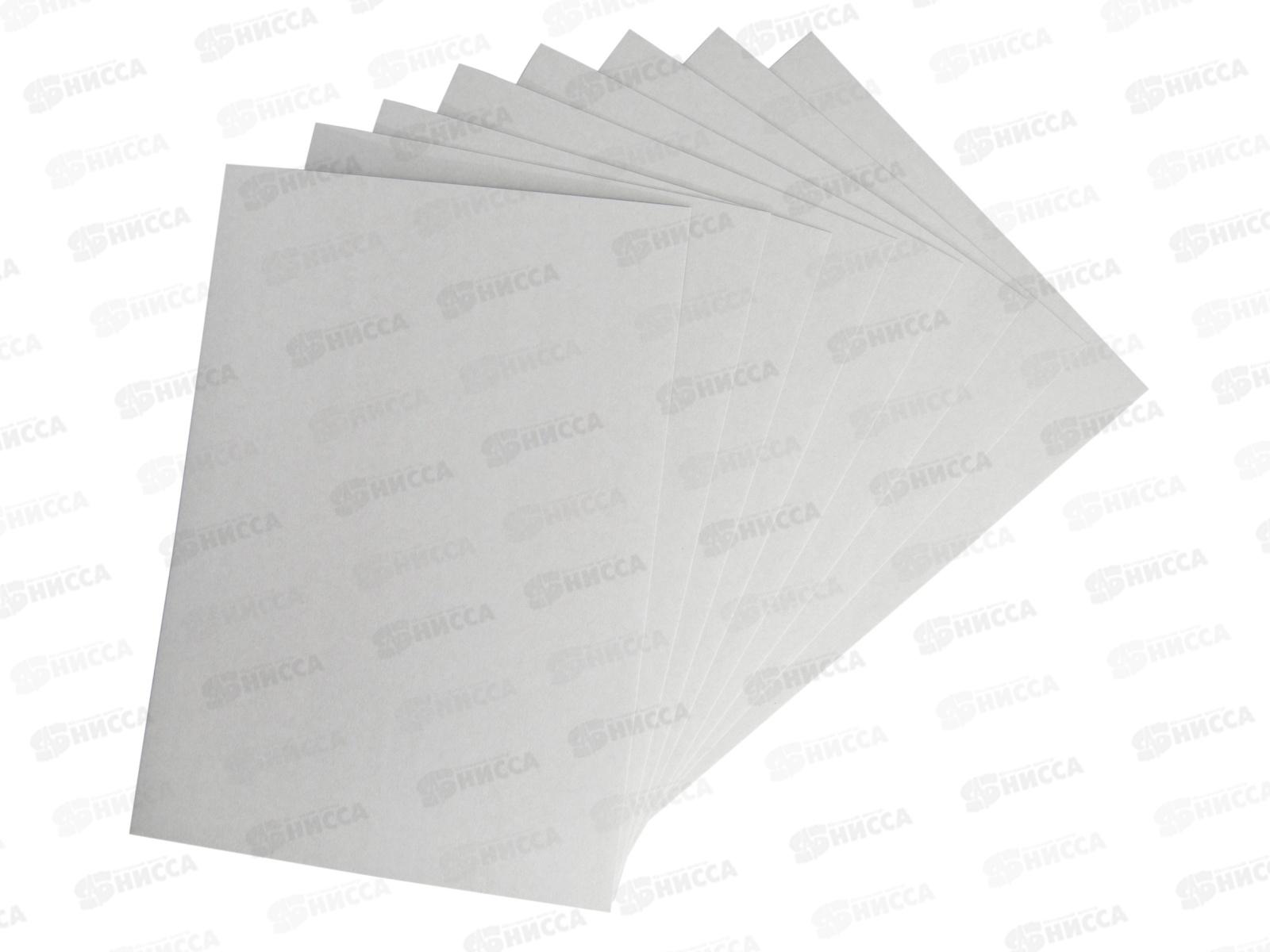 Картон Белый А4 SILWERHOF 10л Монстрики.немелованный (папка) *25