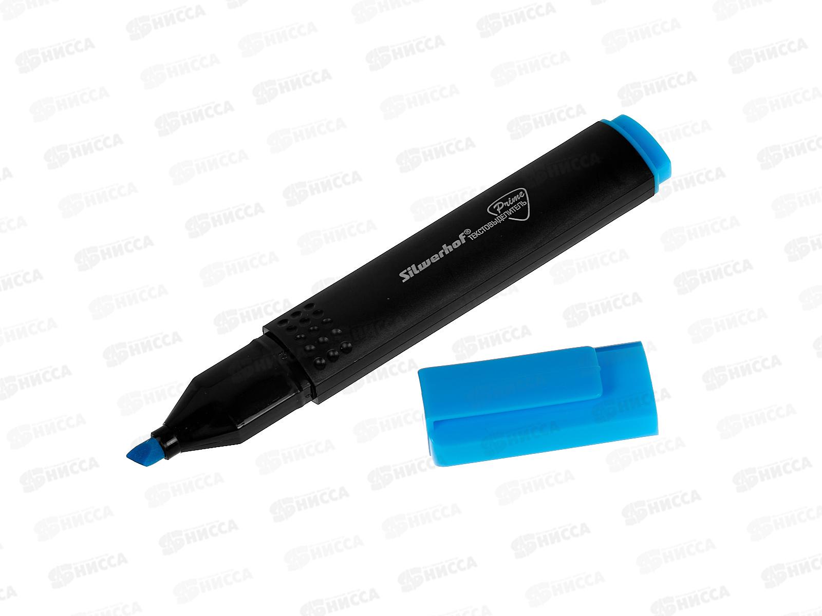 Маркеры SILWERHOF Prime текст.скош.,1-4мм, 4цв.,асс.*12/144