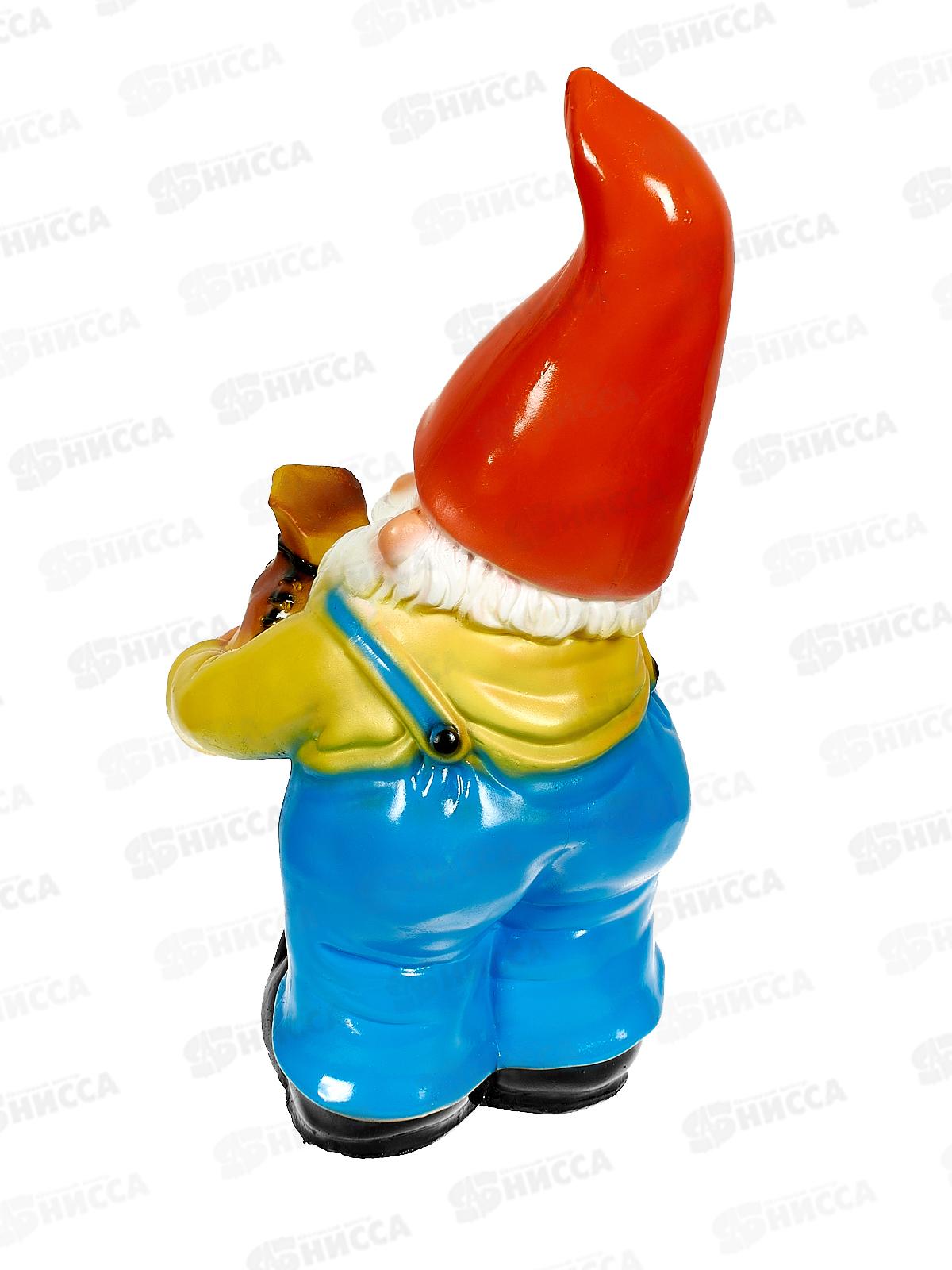 Фигура садовая из гипса &quotГном с мешком&quot (520*210мм) арт.138