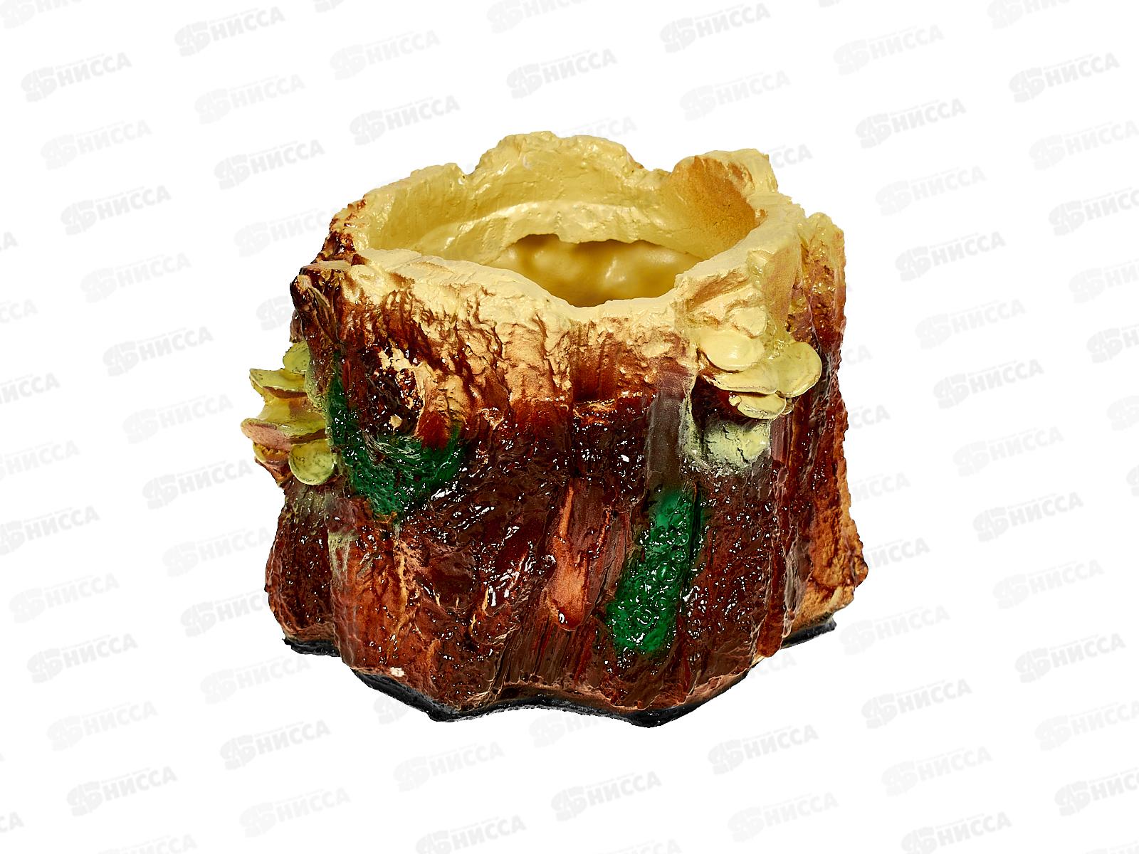 Кашпо &quotЕж на пне&quot маленькое (190*260мм) арт.68