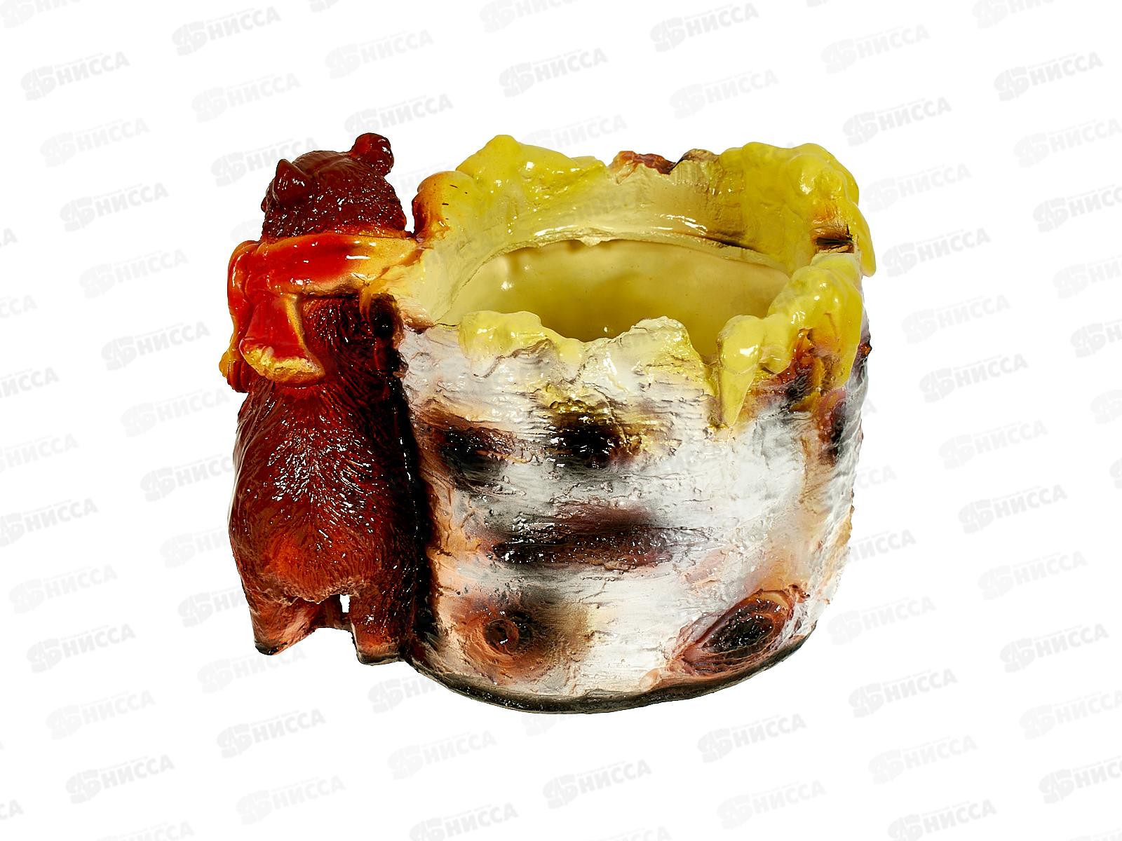 Кашпо &quotМедведь в бересте&quot (170*220мм) арт.87