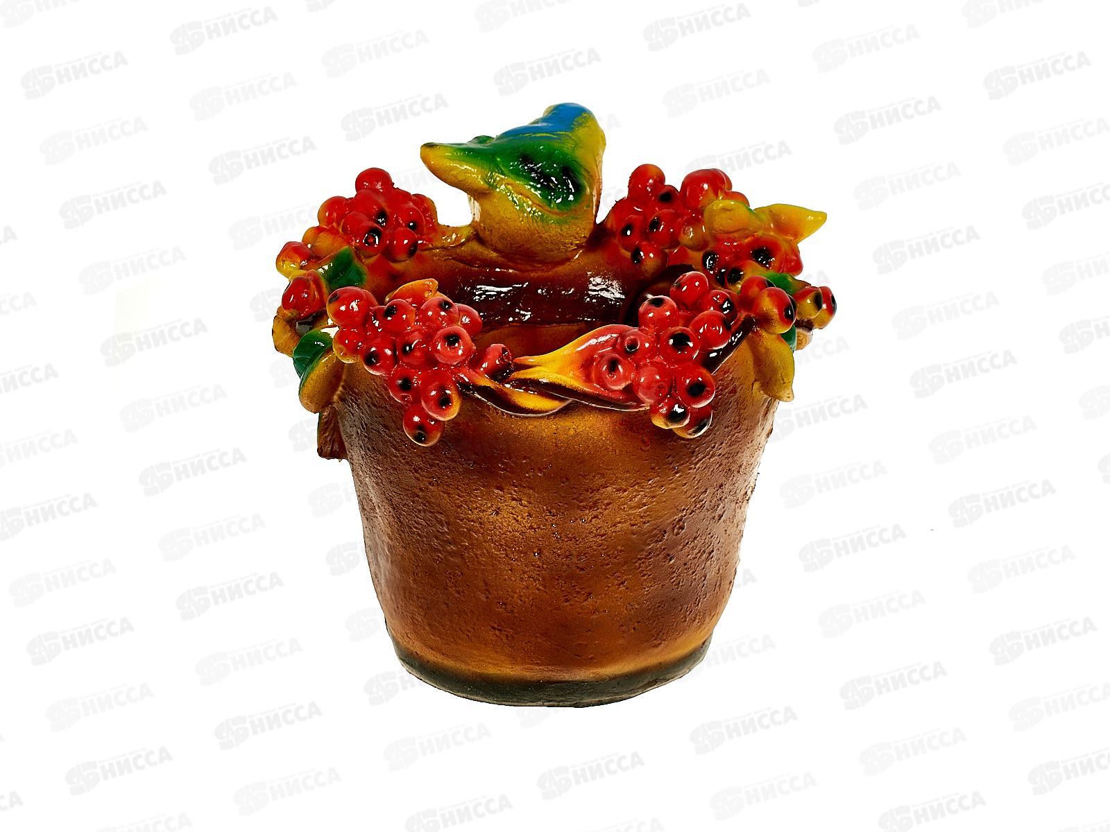 Кашпо &quotСиница на рябине&quot (170*200мм) арт.179