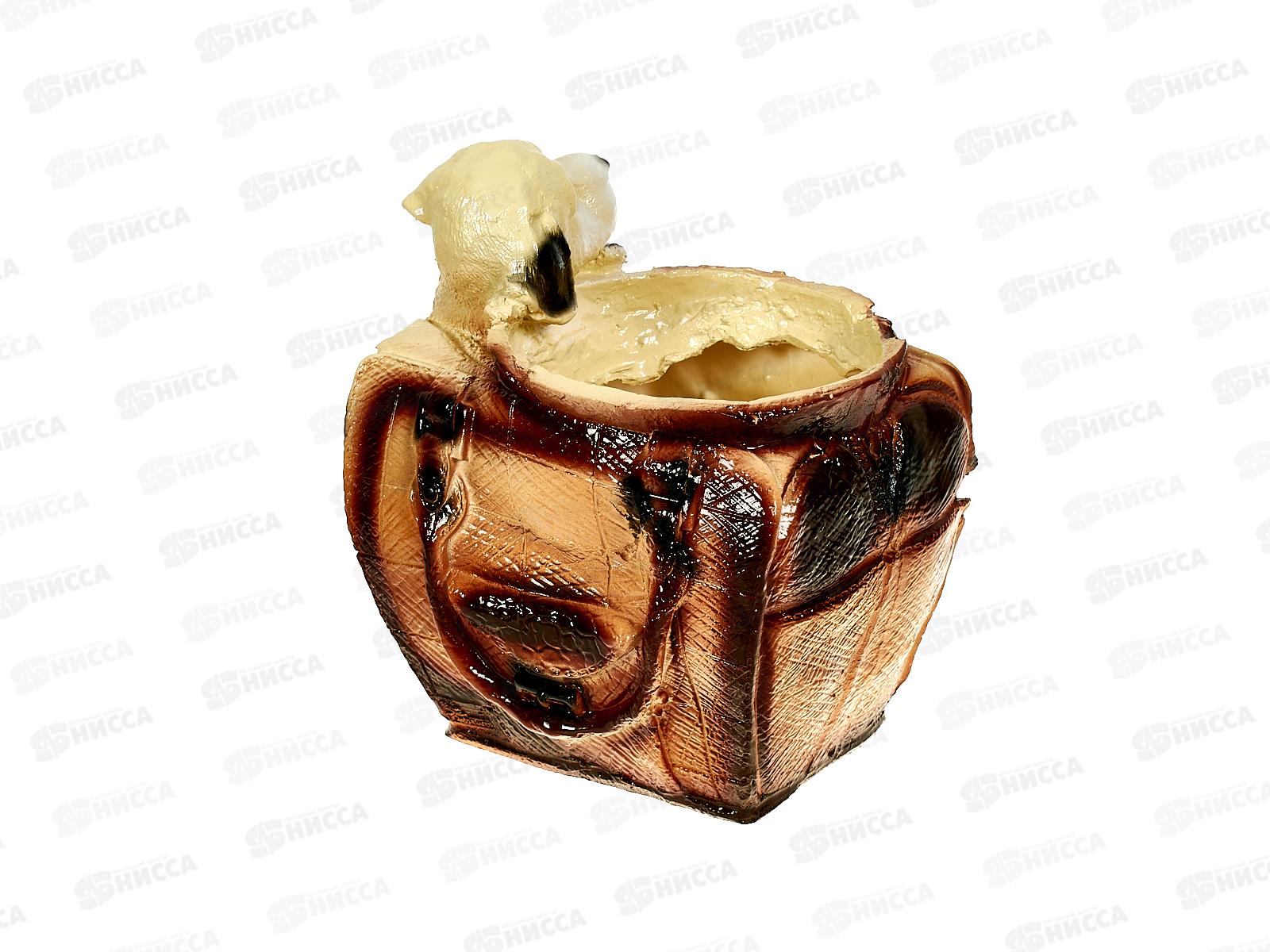 Кашпо &quotСобака в сумке&quot (180*170мм) арт.102