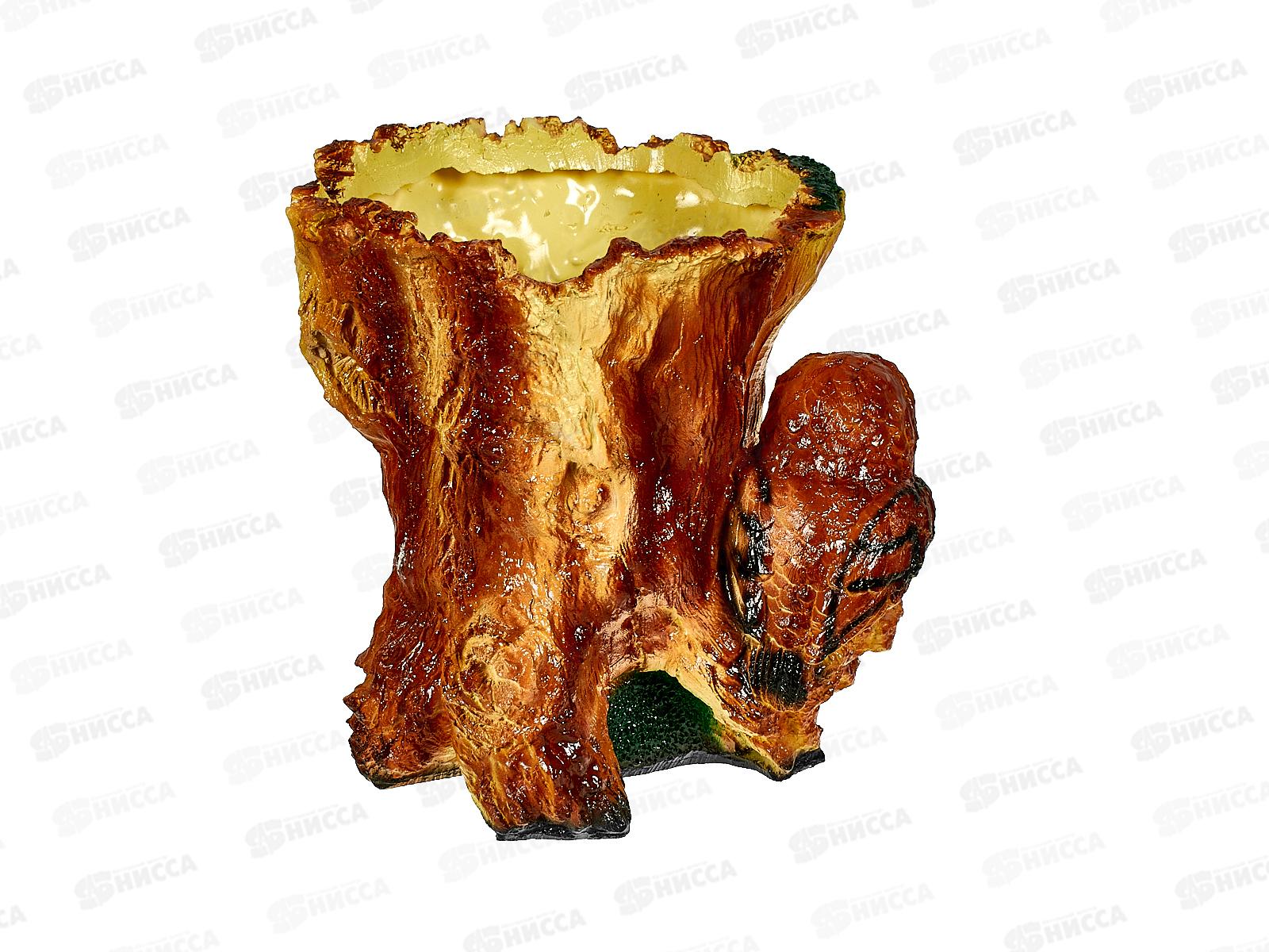 Кашпо &quotСова на пне большая&quot (300*300мм) арт.56