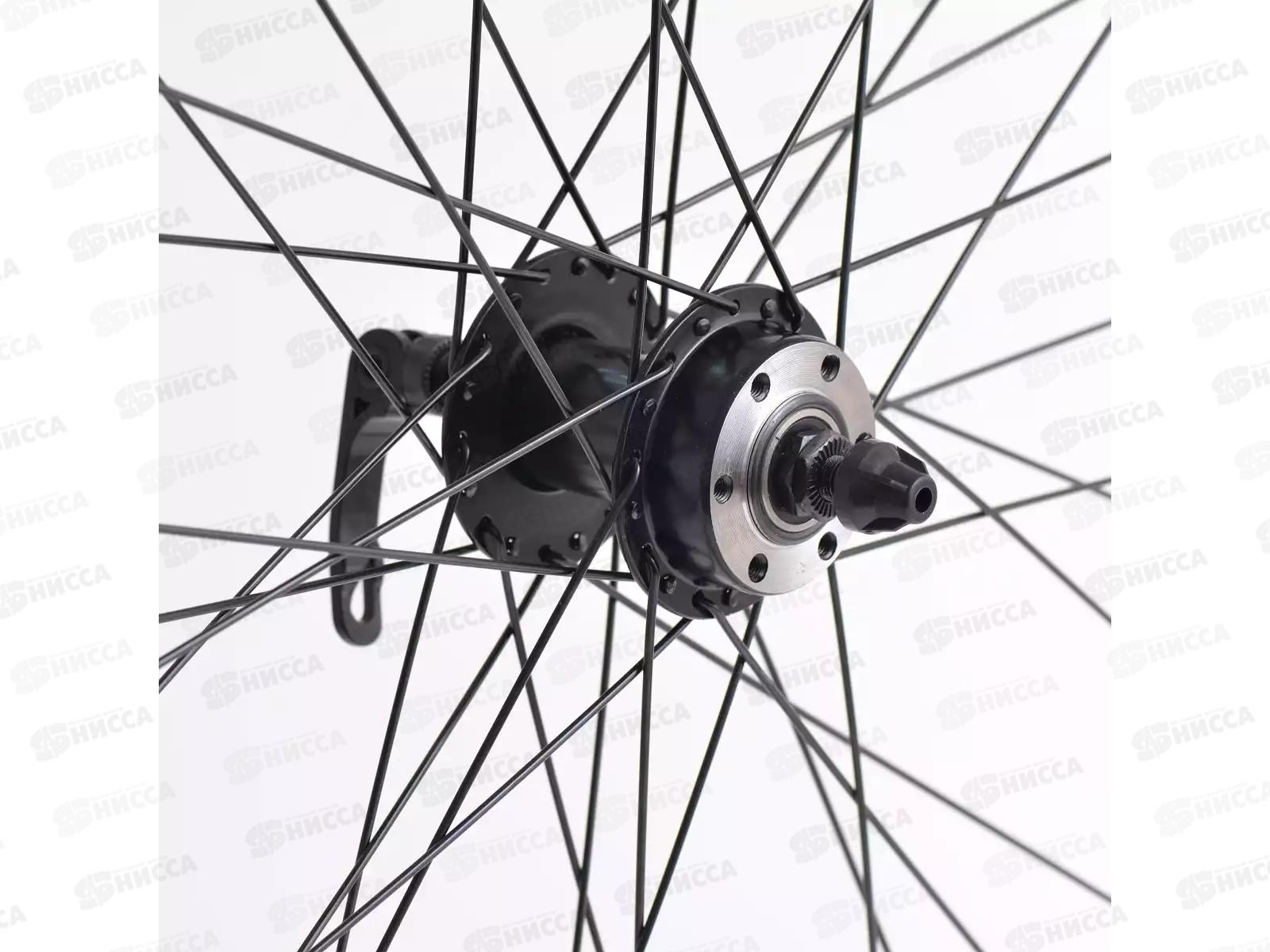 Колесо велосипедное 27,5&quot переднее в сборе, disc, эксцентрик, 335839