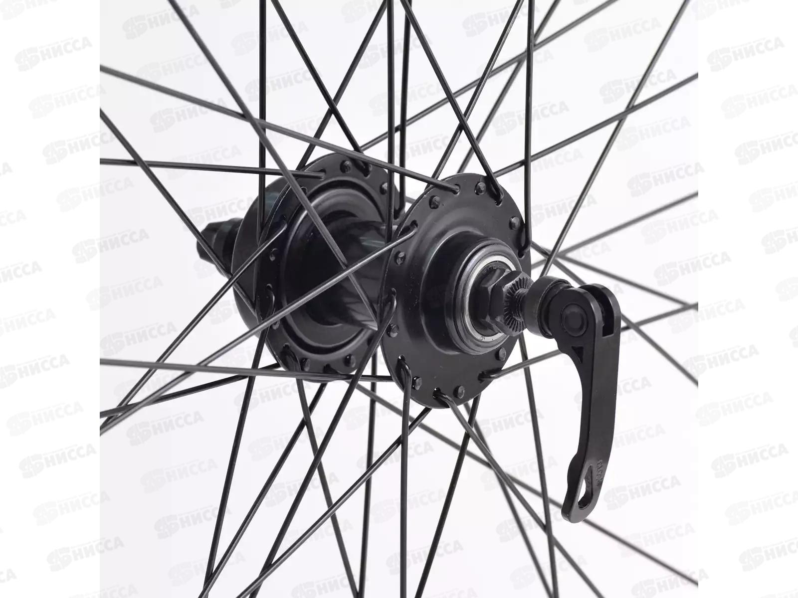 Колесо велосипедное 27,5&quot переднее в сборе, disc, эксцентрик, 335839