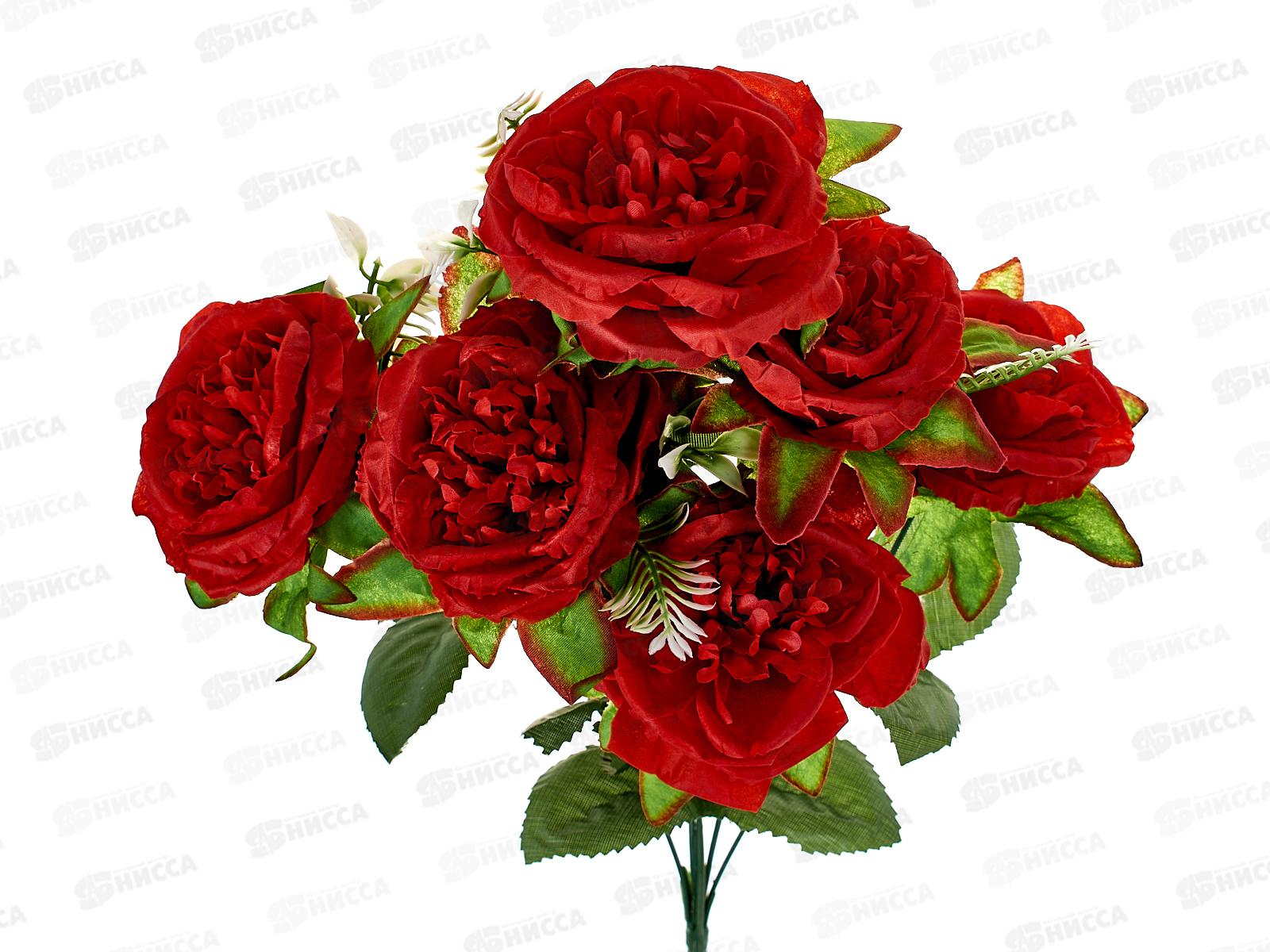 Букет пионов 6голов 50см микс 7101 *2/20