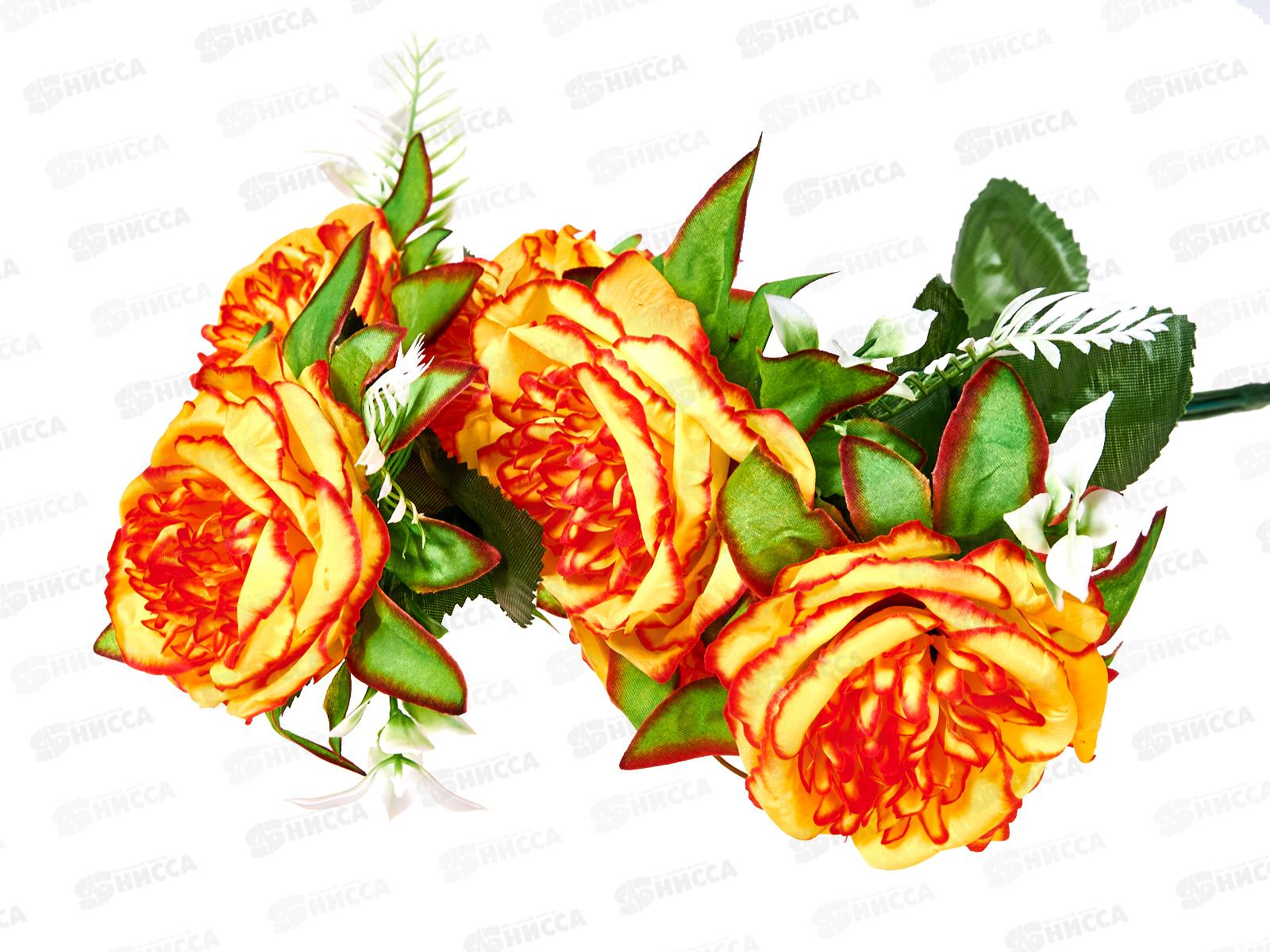 Букет пионов 6голов 50см микс 7101 *2/20