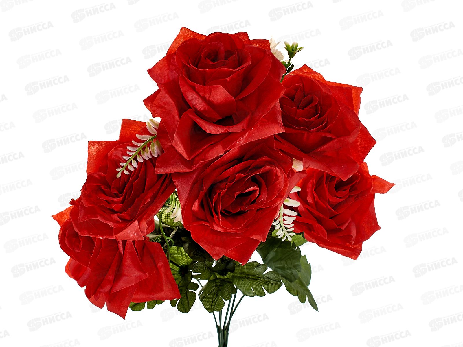 Букет роз 6голов 50см 7009 *2/20