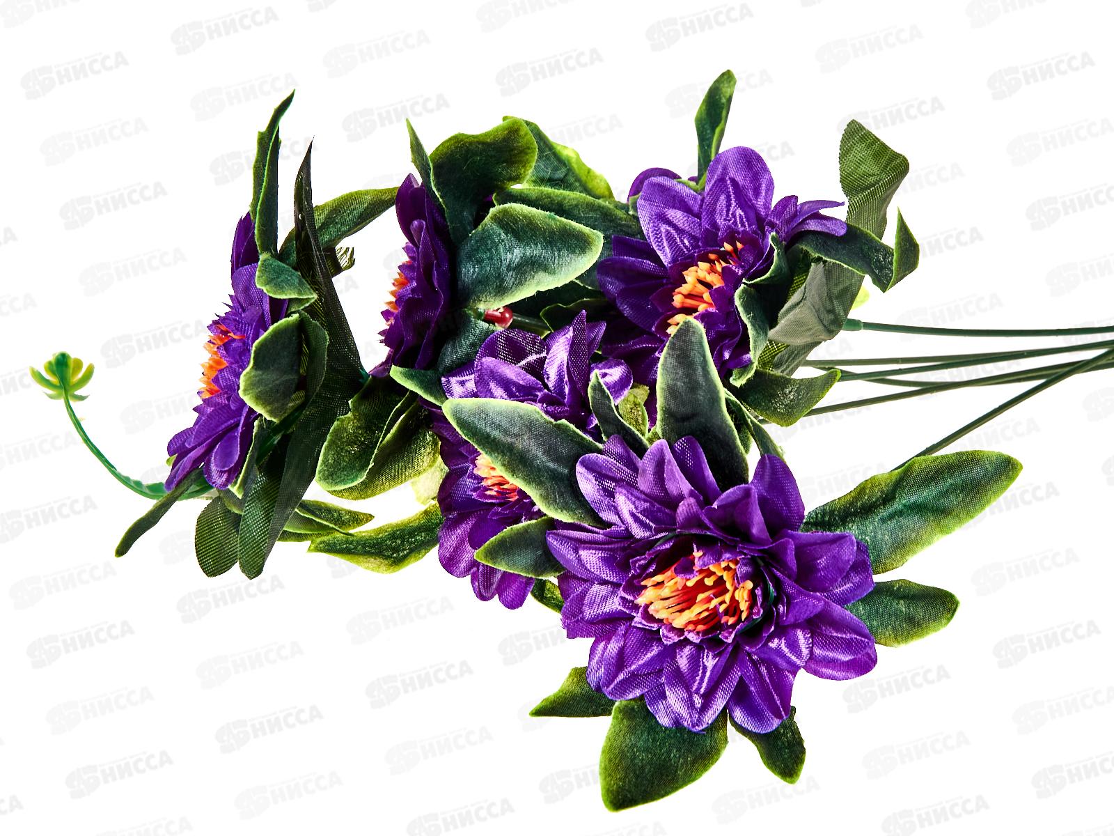 Букет георгинов 48см 6голов 6810 *2/20