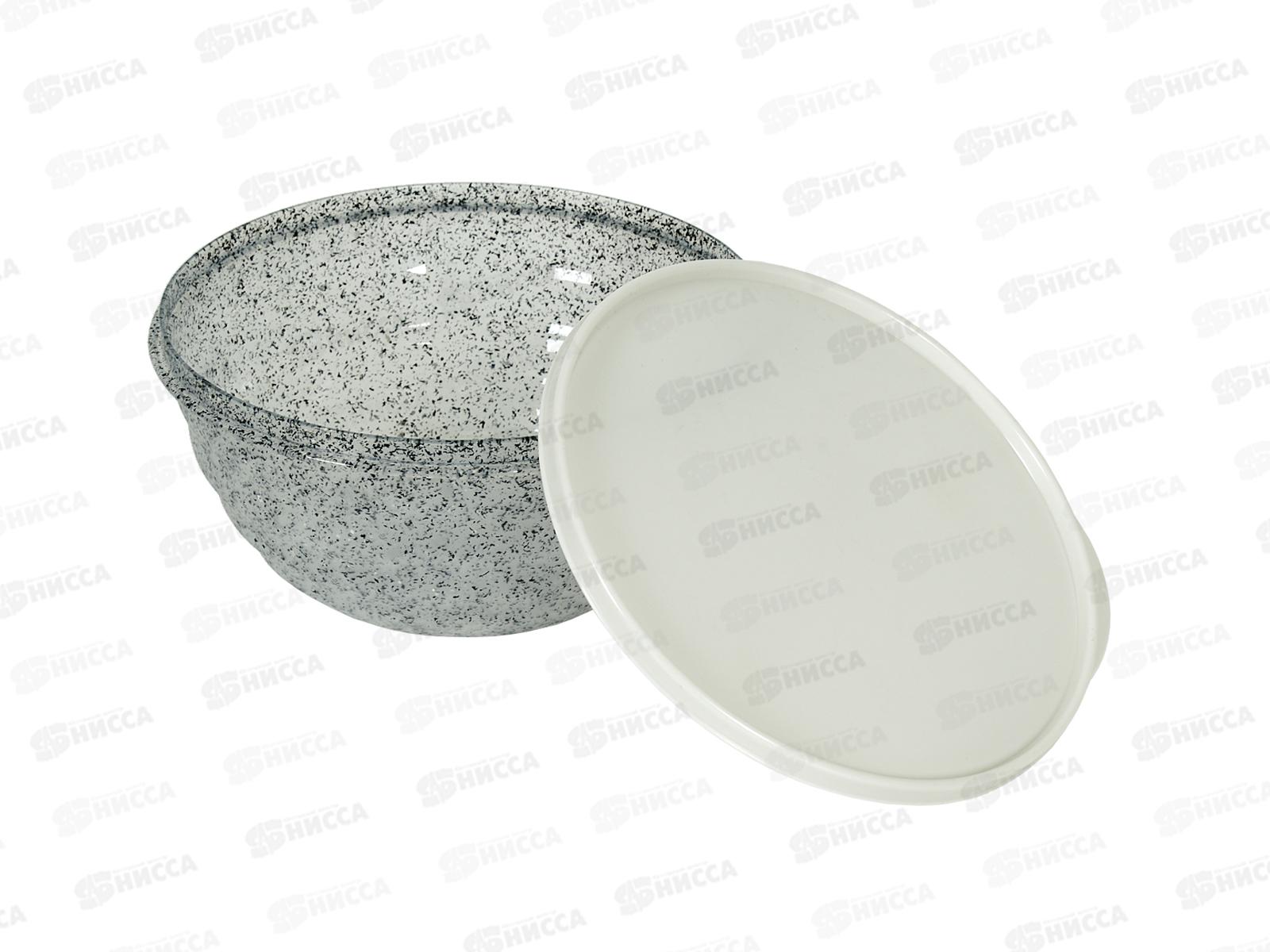 Миска 2,1л Latina с/кр Гранит св-серый 222136621/02 *18