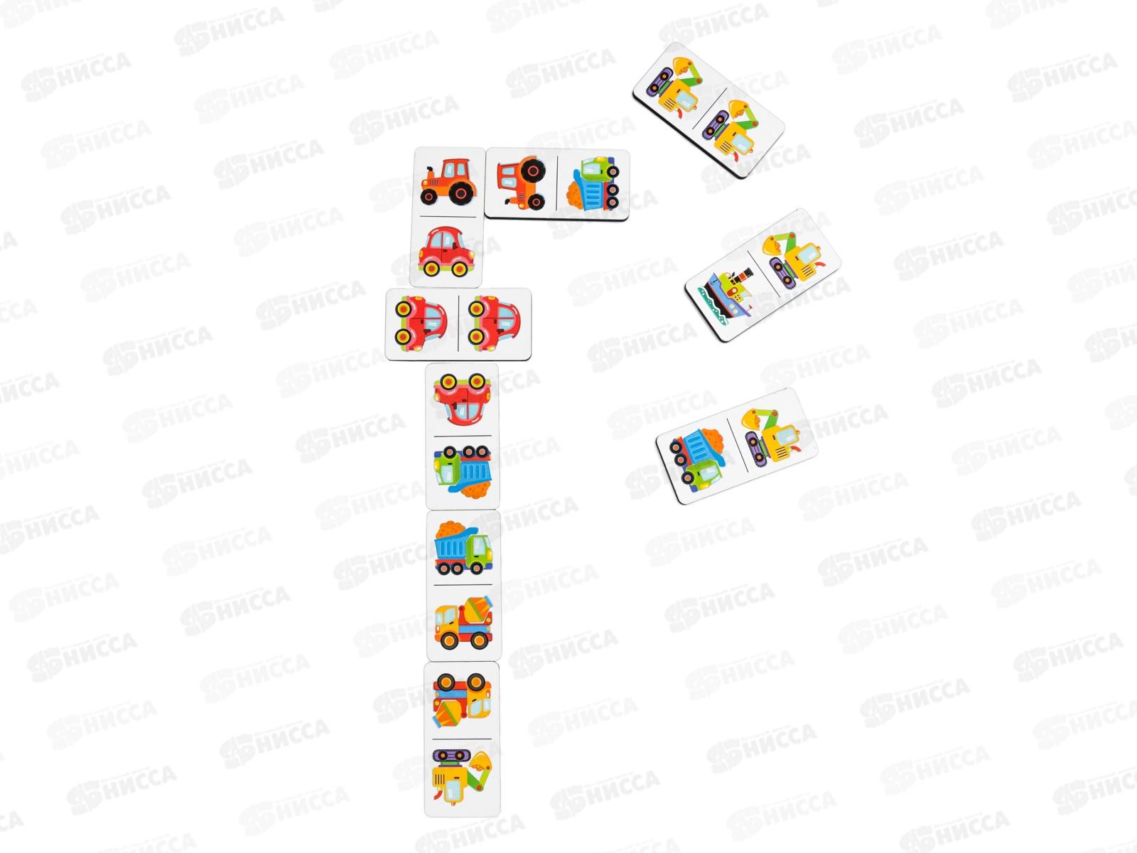 Домино деревянное &quotТранспорт&quot 28 фишек 05635 Far far land wood