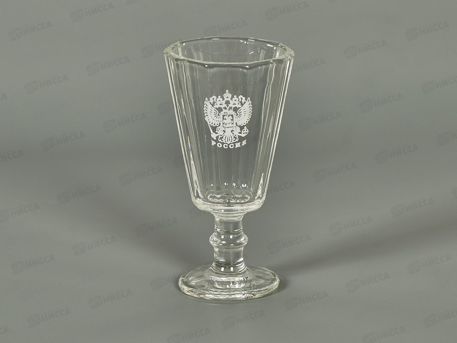 Набор лафитников 6794-Д Герб Росии белый 50мл 6шт