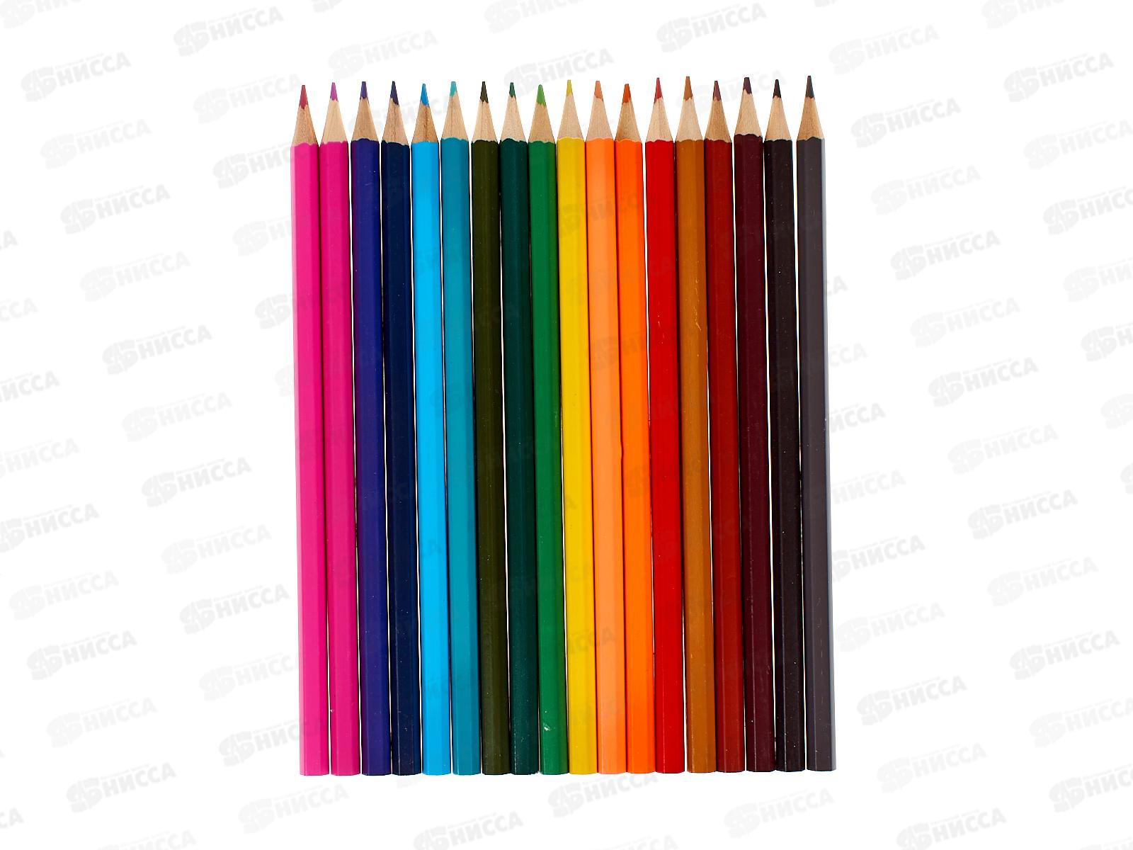 Карандаши 18цв BASIR Лапки, МС-7373-18 *9