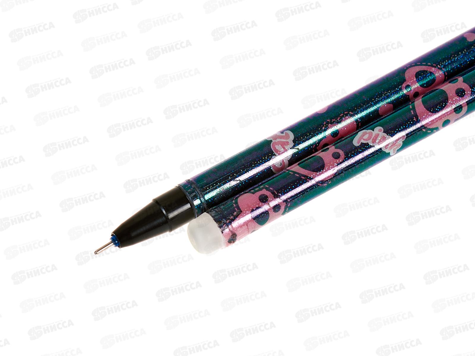 Ручка пишет-стирает BASIR  Лапки синяя, 0,5мм гель, 4111 *12/144/576