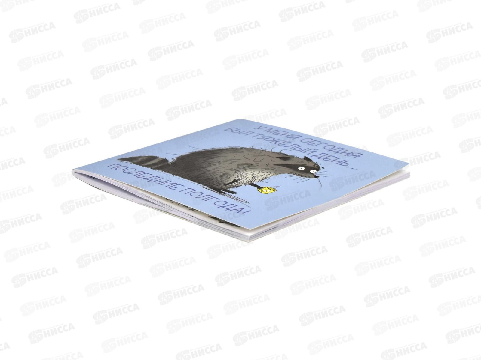 Блокнот 32л ФЕН Сонный енот 130*130мм 66167 *50