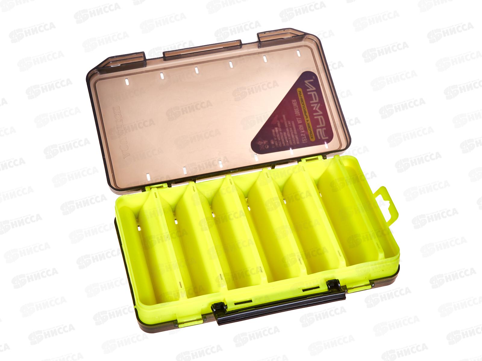 Коробка Yaman 2х-сторонняя для воблеров (12 отделений) 230*150*47мм, Y-BOX03