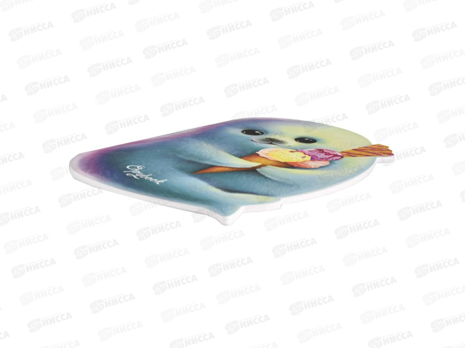 Тетрадь 40л кл. ФЕН Тюлень и сладкий рожок , 64825 *25