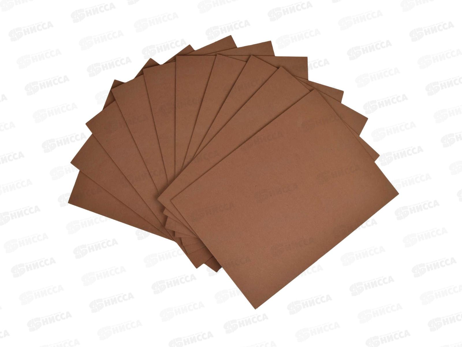 Фоамиран ФЕН  А4 10л, Коричневый, 65993 *20