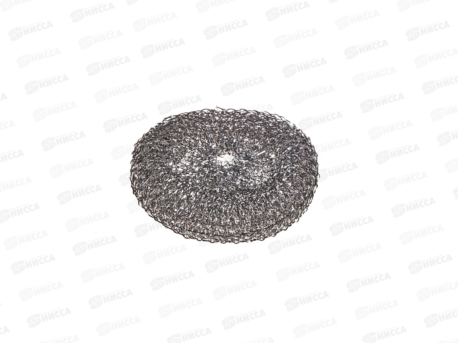 Губка д/посуды металл 5шт в сетке 597-076 *300