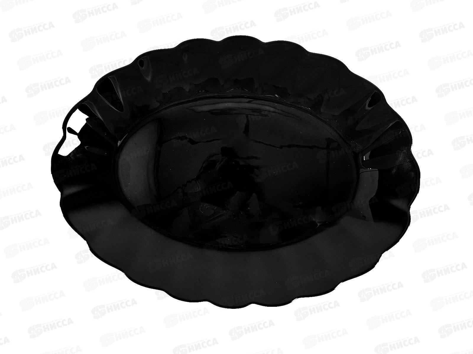 Блюдо овальное 35,6см Черный 100ч-тбв14