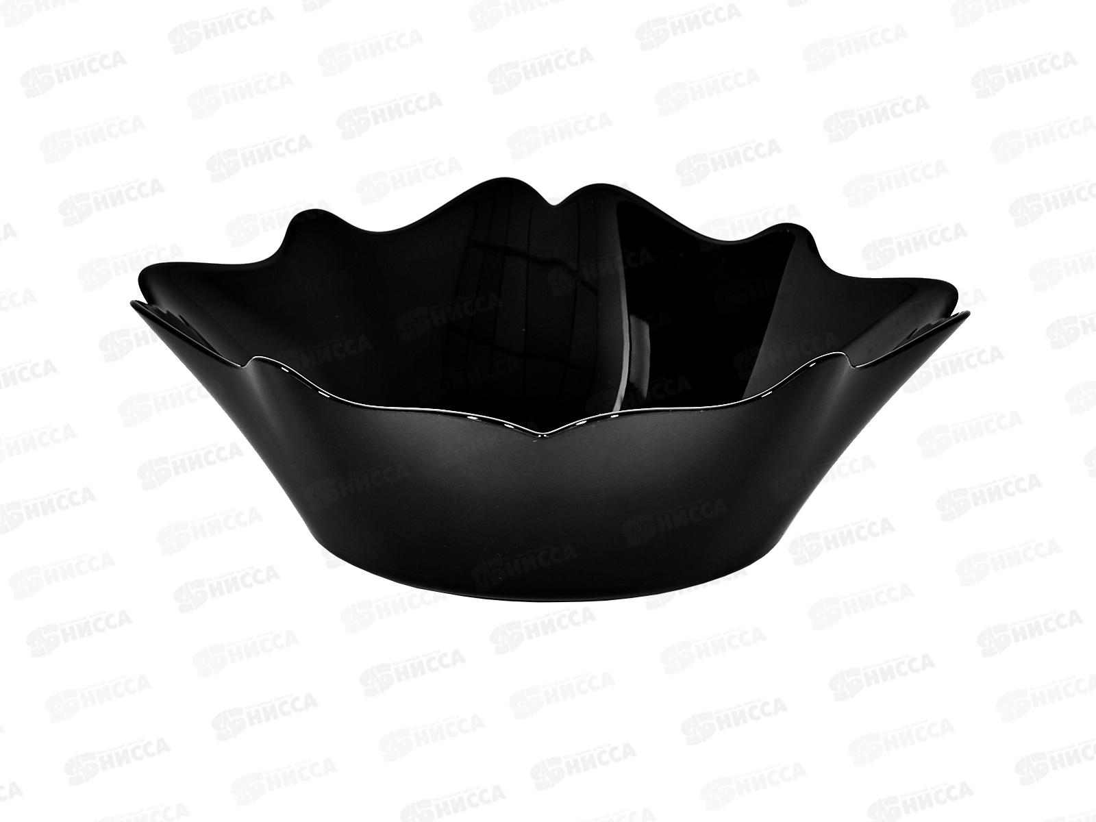 Набор столовый 13пр т22,5см 6шт с17,5см 6шт сал22,5см Черный 100ч-13рк