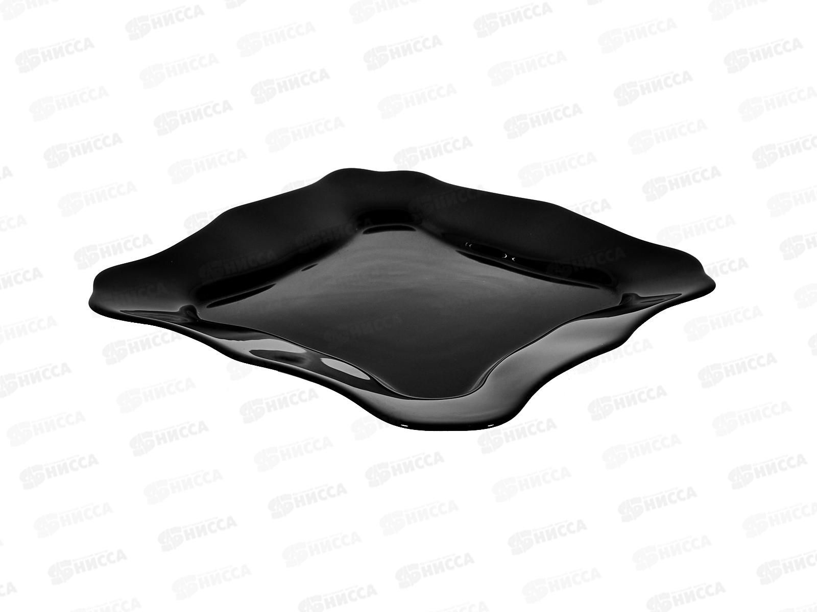 Набор столовый 13пр т22,5см 6шт с17,5см 6шт сал22,5см Черный 100ч-13рк