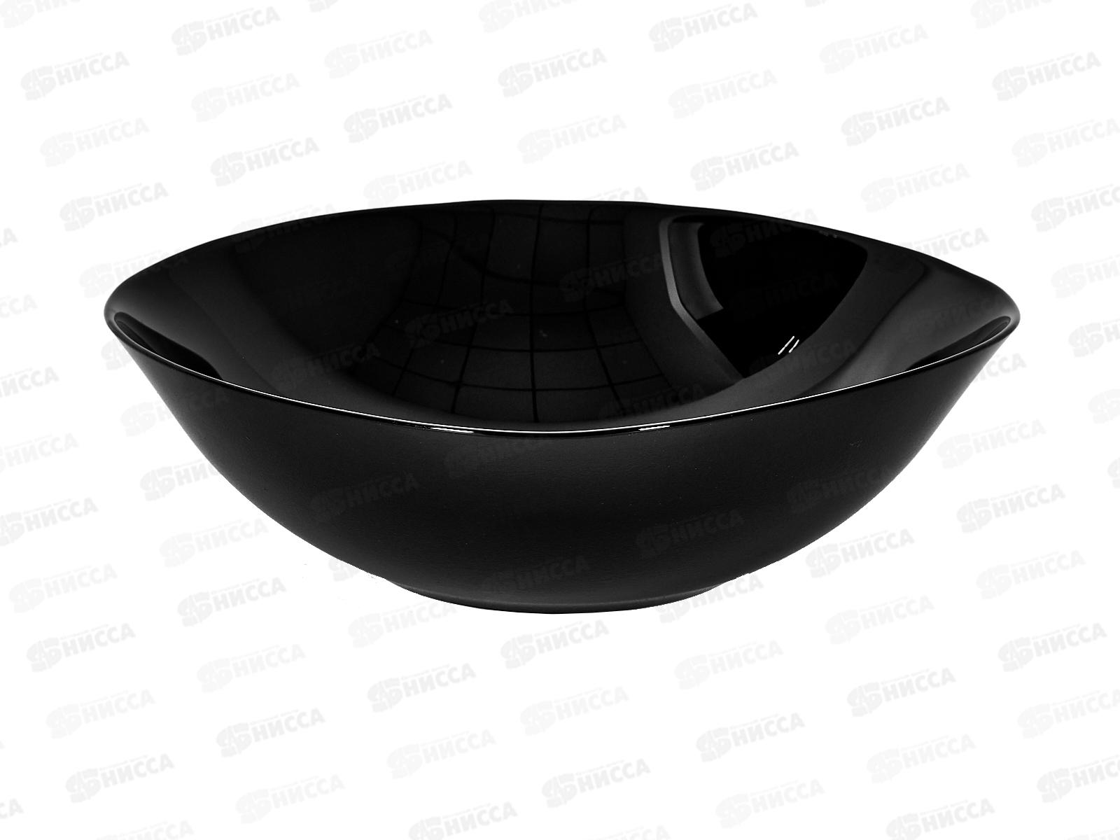 Набор столовый 13пр т21,5см 6шт с19см 6шт сал22,5см Черный 100ч-13гк