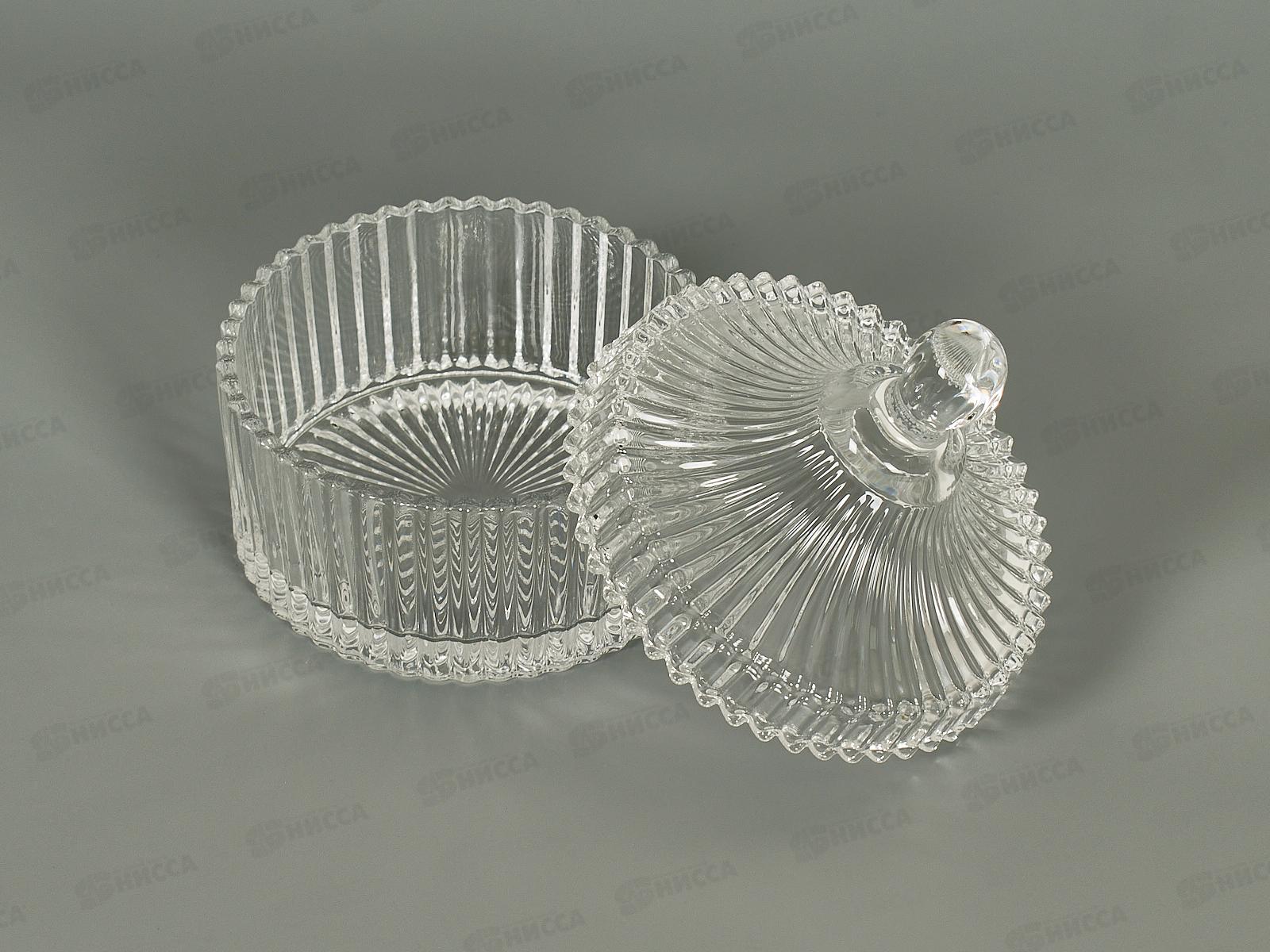 Сахарница стекло 250мл в упаковке 425-620  *1/48