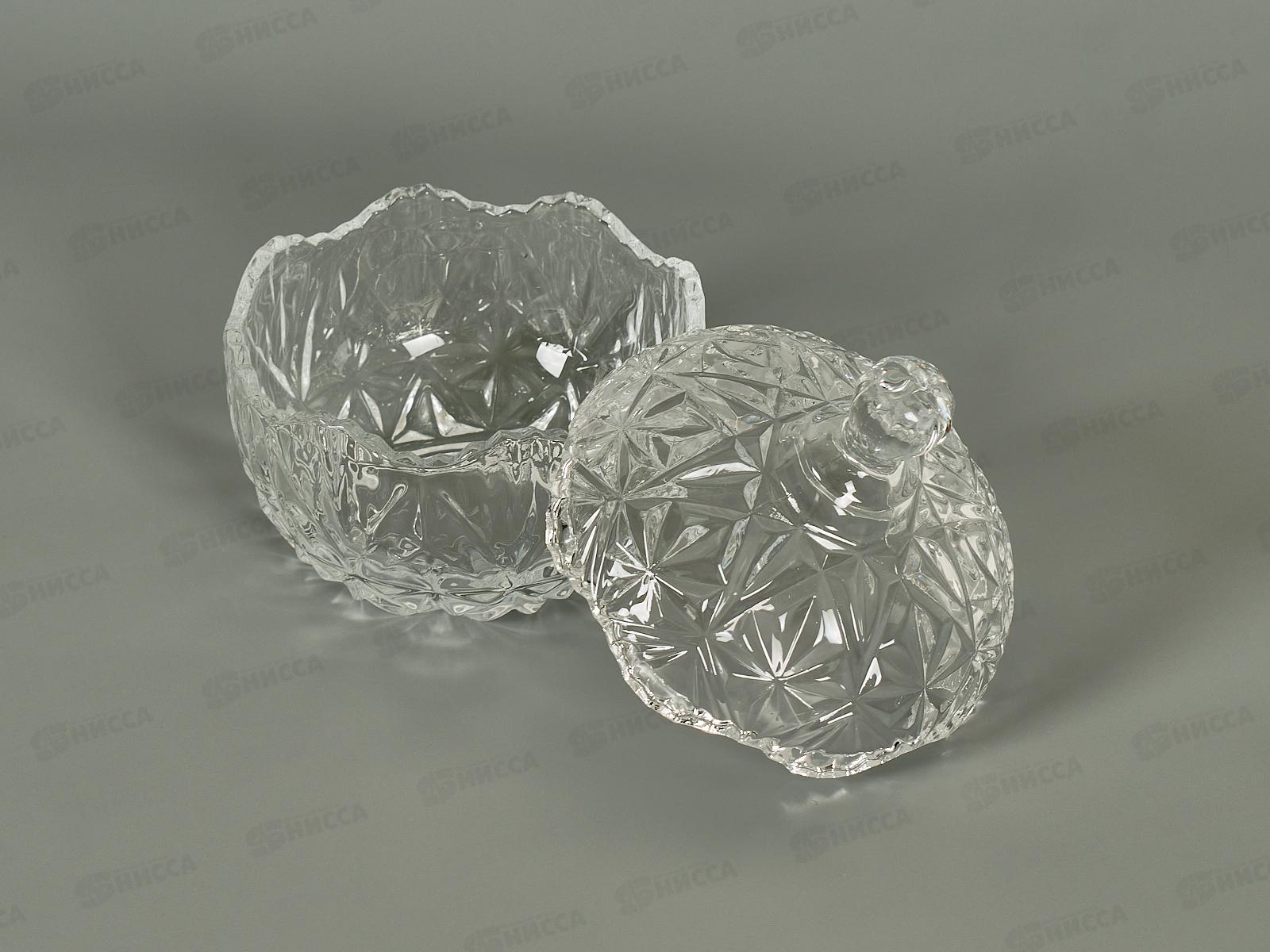 Сахарница стекло 250мл сах4-х  *1/48