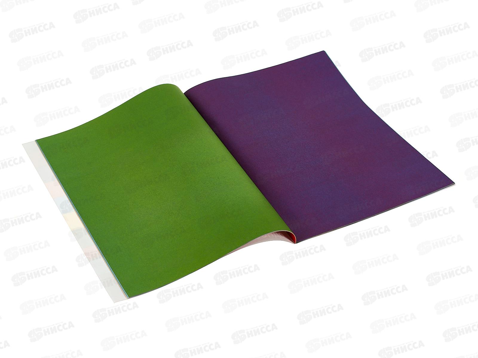 Цветная бум. 16л 8цв &quotЛео&quot А4, газетная, LPСС-01