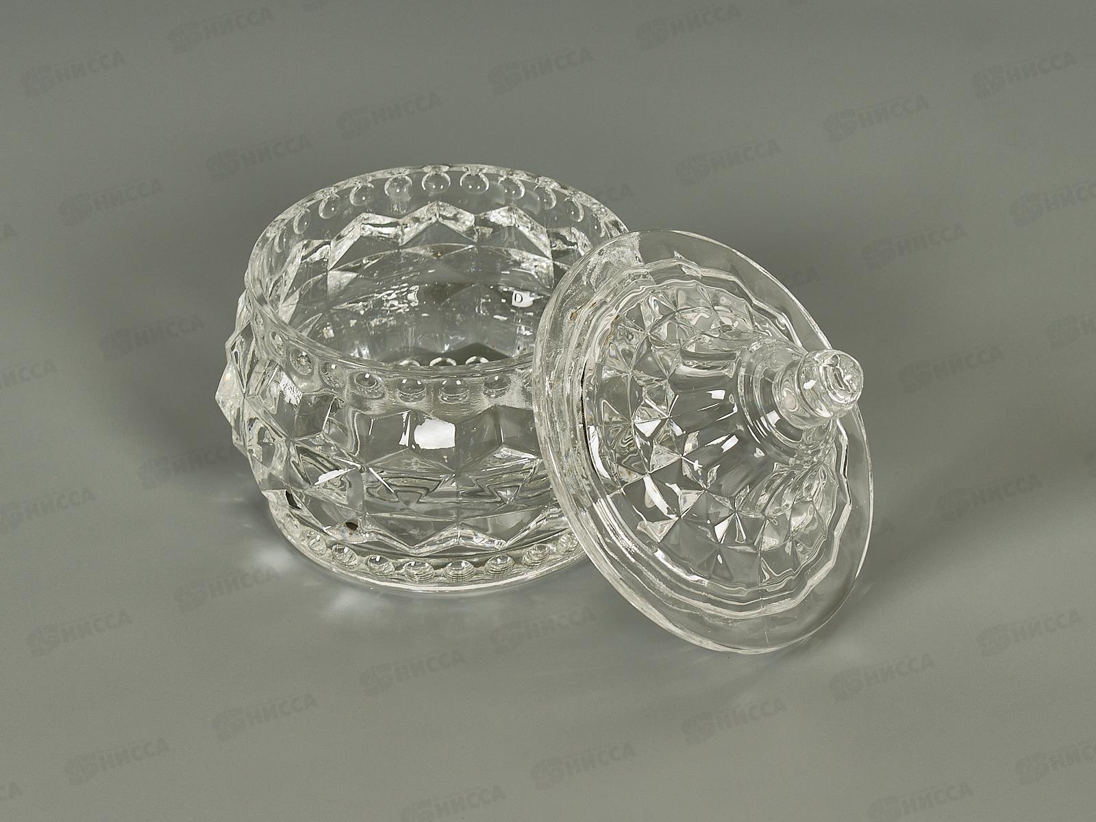 Сахарница стекло 200мл в упаковке 425-32  *1/36