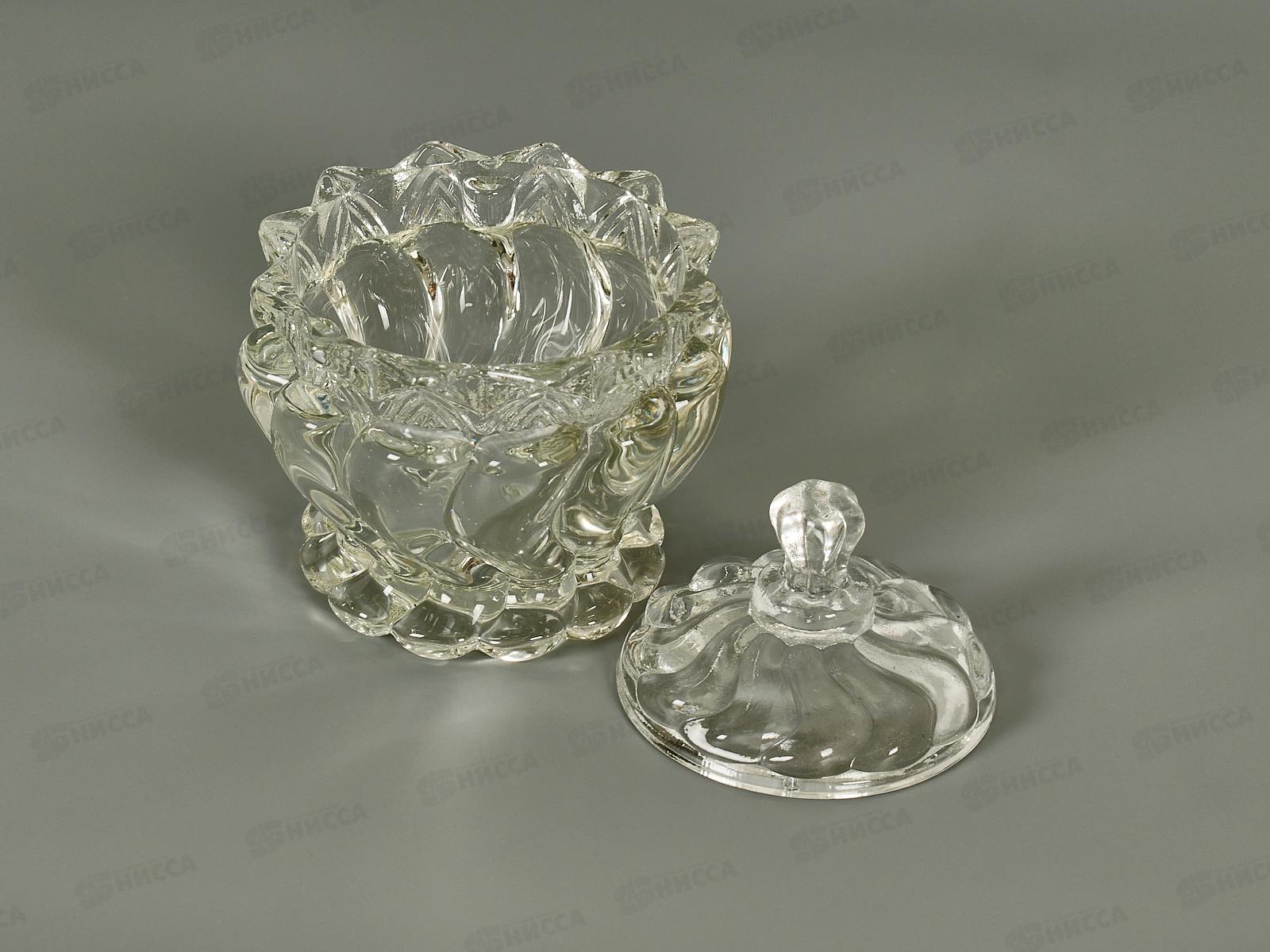 Сахарница стекло 200мл в упаковке 425-440  *1/48