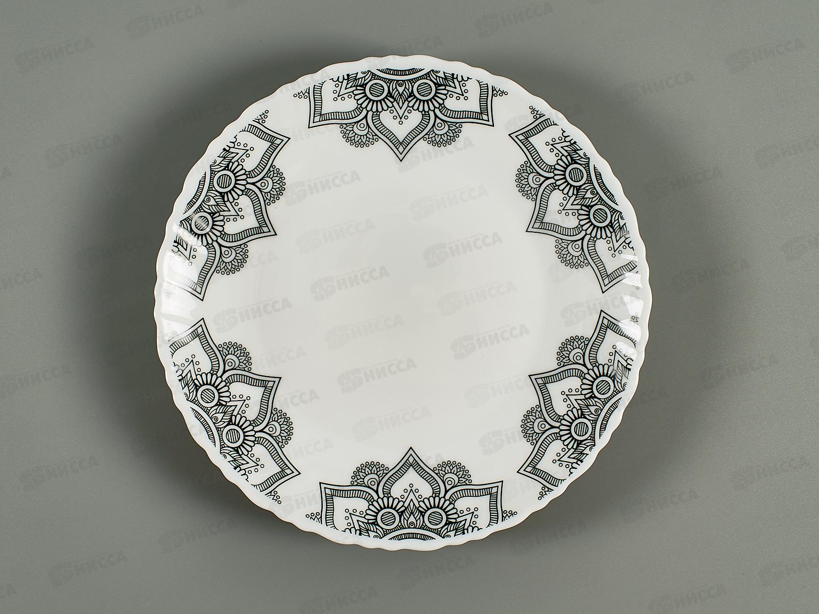 Тарелка плоская стеклокерам 19см Аида 6817-твч7,5 *6/72