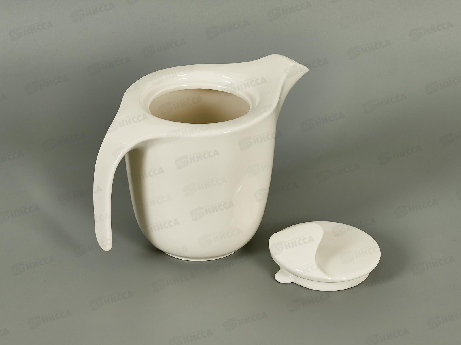 Кувшин с крышкой 900мл фарфор Белье тс0718-112 *1/24