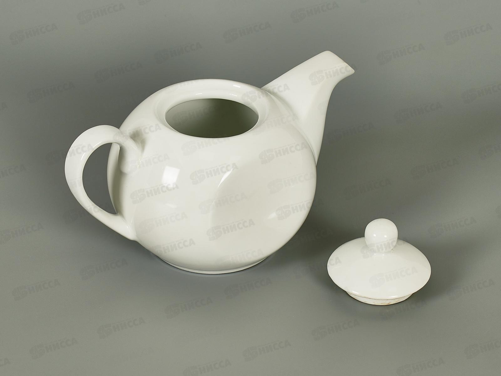 Чайник заварочный 500мл фарфор Белье тс0718-329 *1/48
