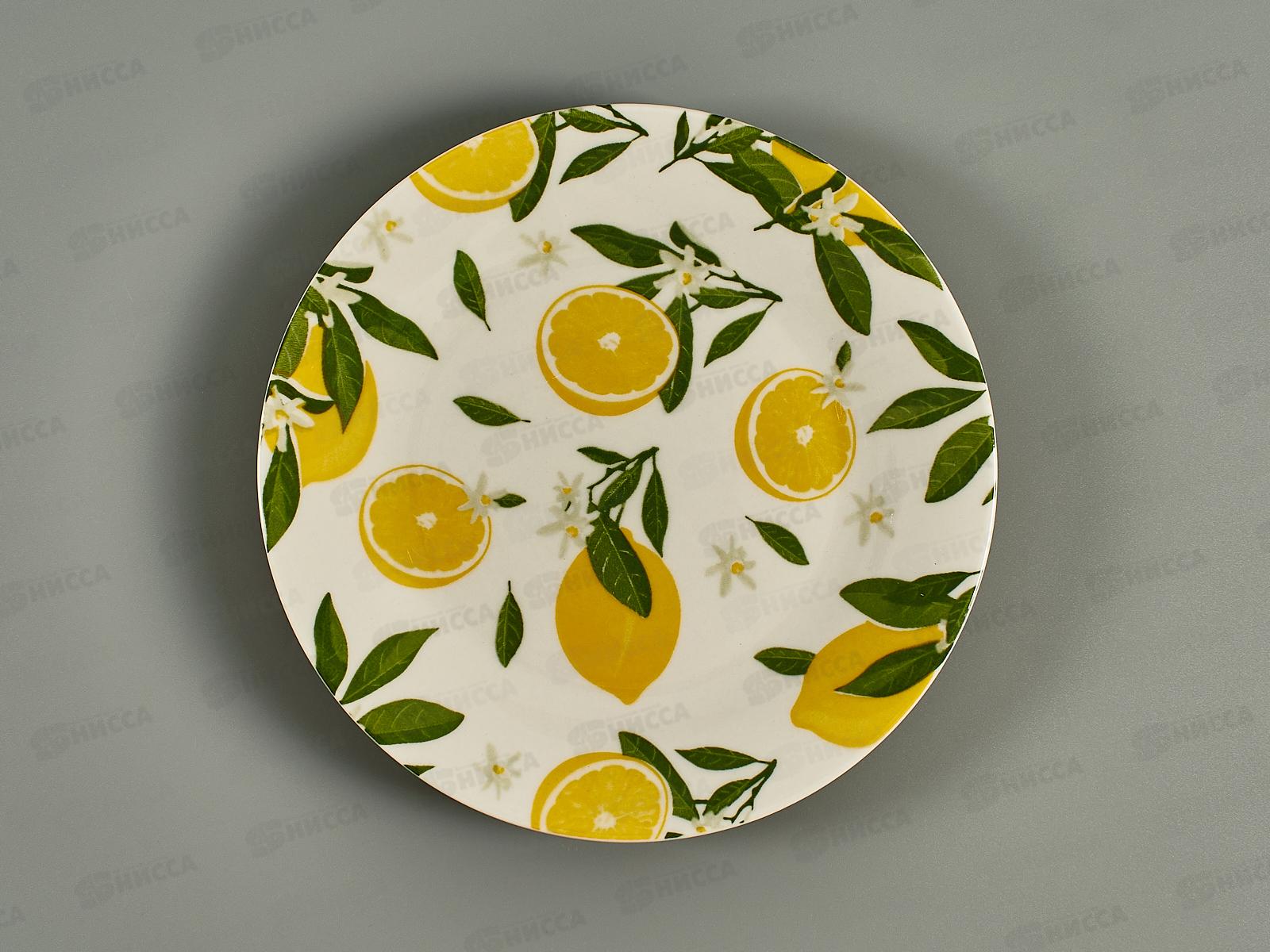 Тарелка десертная Лимоны 19см MFK07273