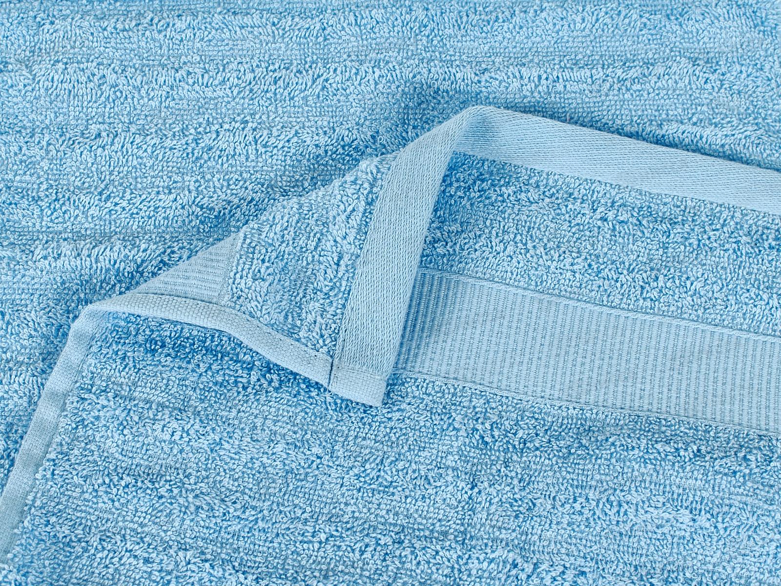 Полотенце махровое 30*50 Мелек М-122 голубой