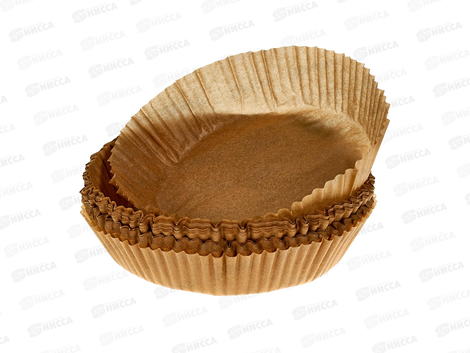 Форма бумажная для запекания круглая 16*4,5 100шт Grifon 101-342