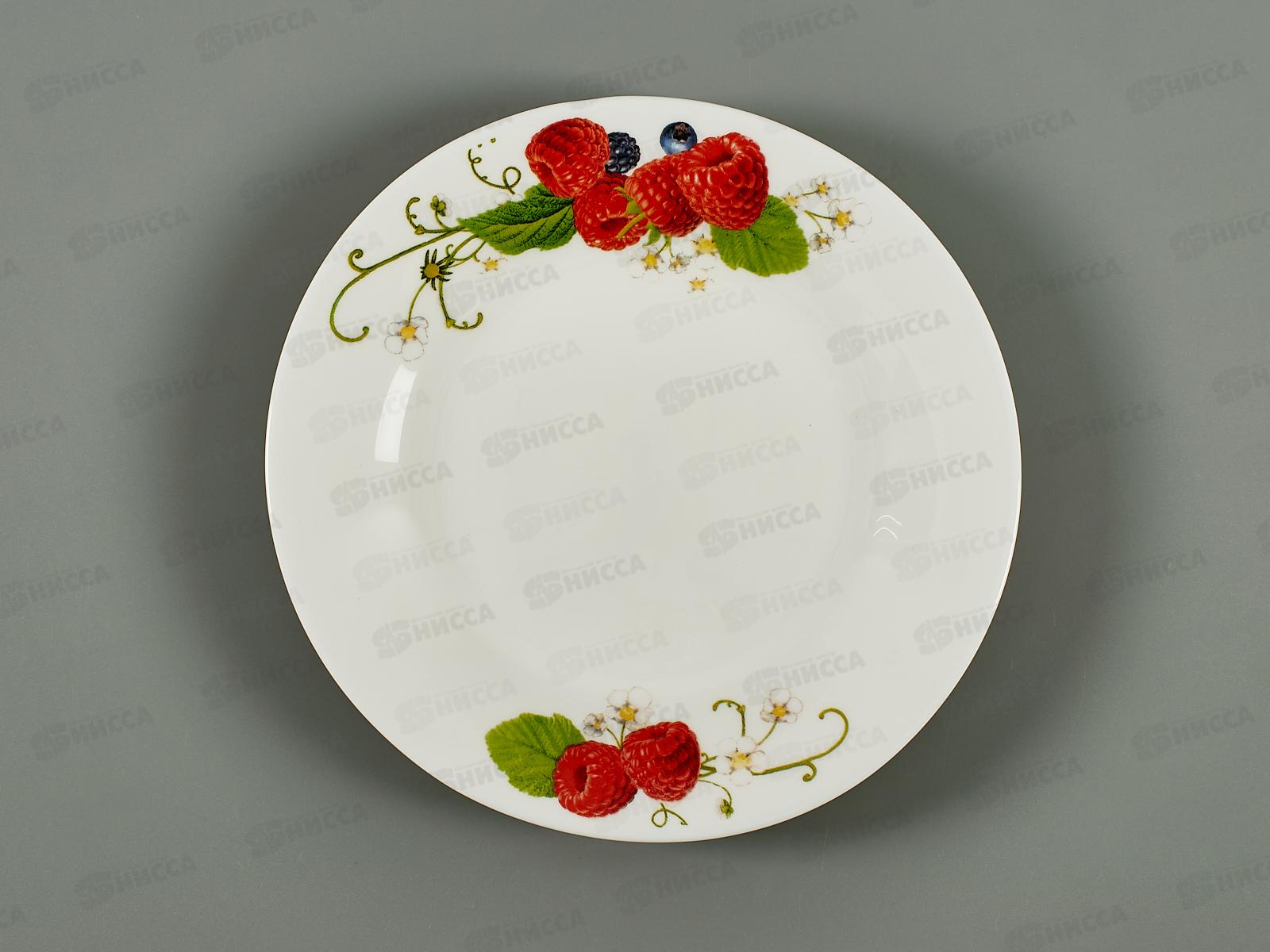 Тарелка плоская JEWEL Ягодка 17,7см (стеклокерамика), ПС00122-58