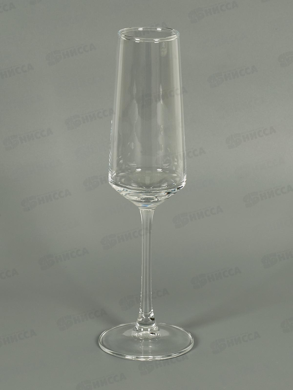 Набор бокалов для шампанского JEWEL Элегия 230мл, 6пред. (стекло), ПС00131-58