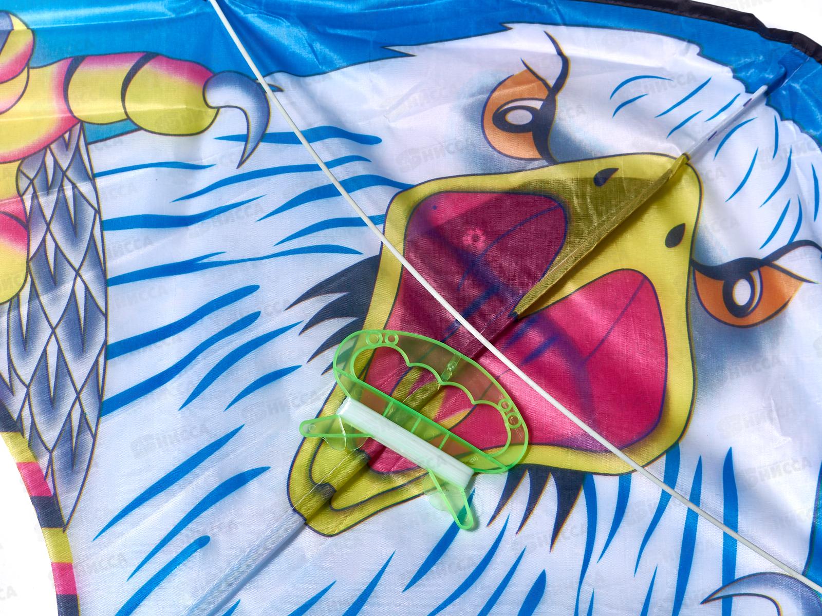 Воздушный змей, 3 цв. микс, 100*45см, ленточка 50см, IT108952