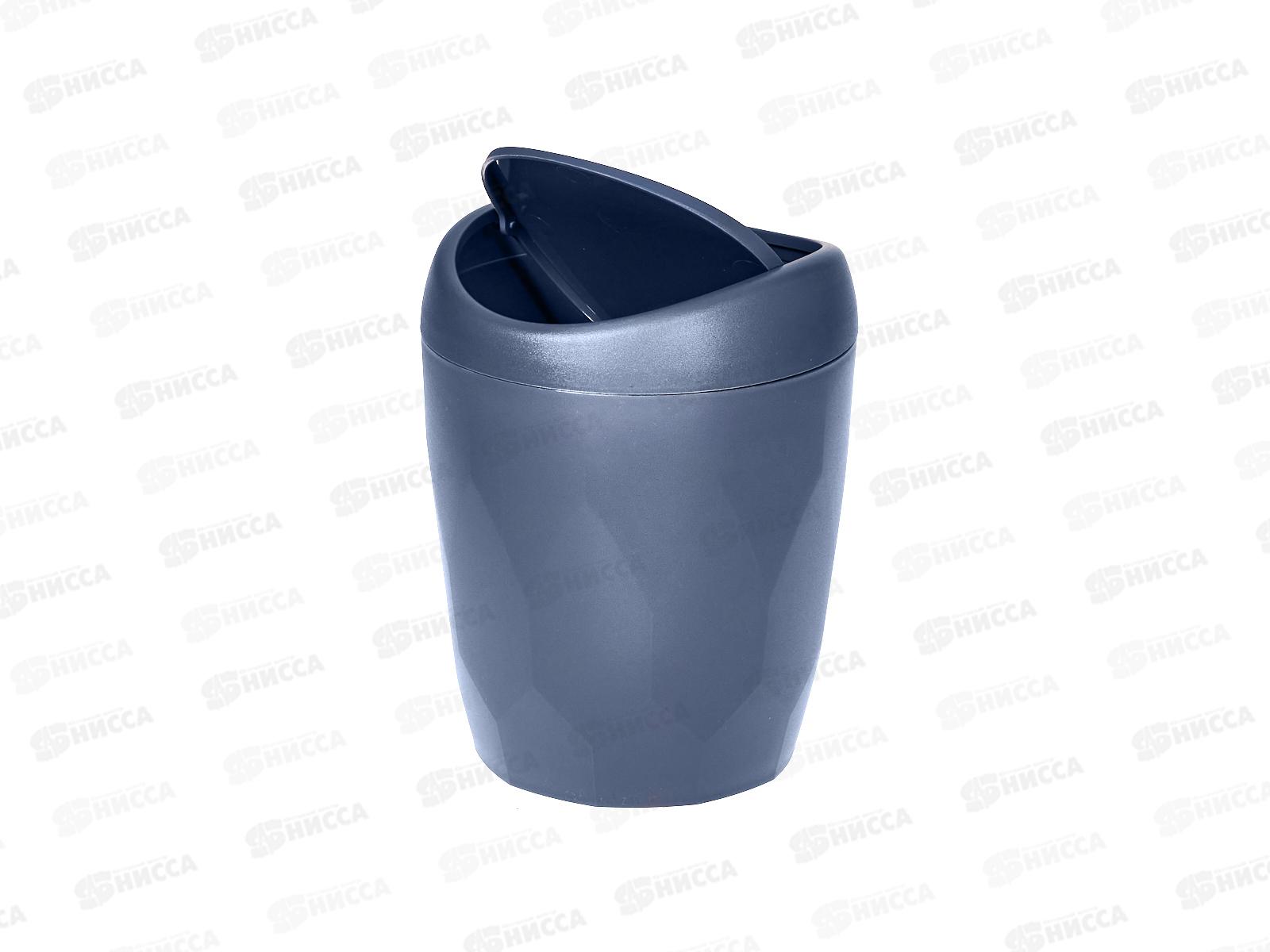 Контейнер д/мусора 1л &quotKeeplex Light&quot Косм серый KL500310026